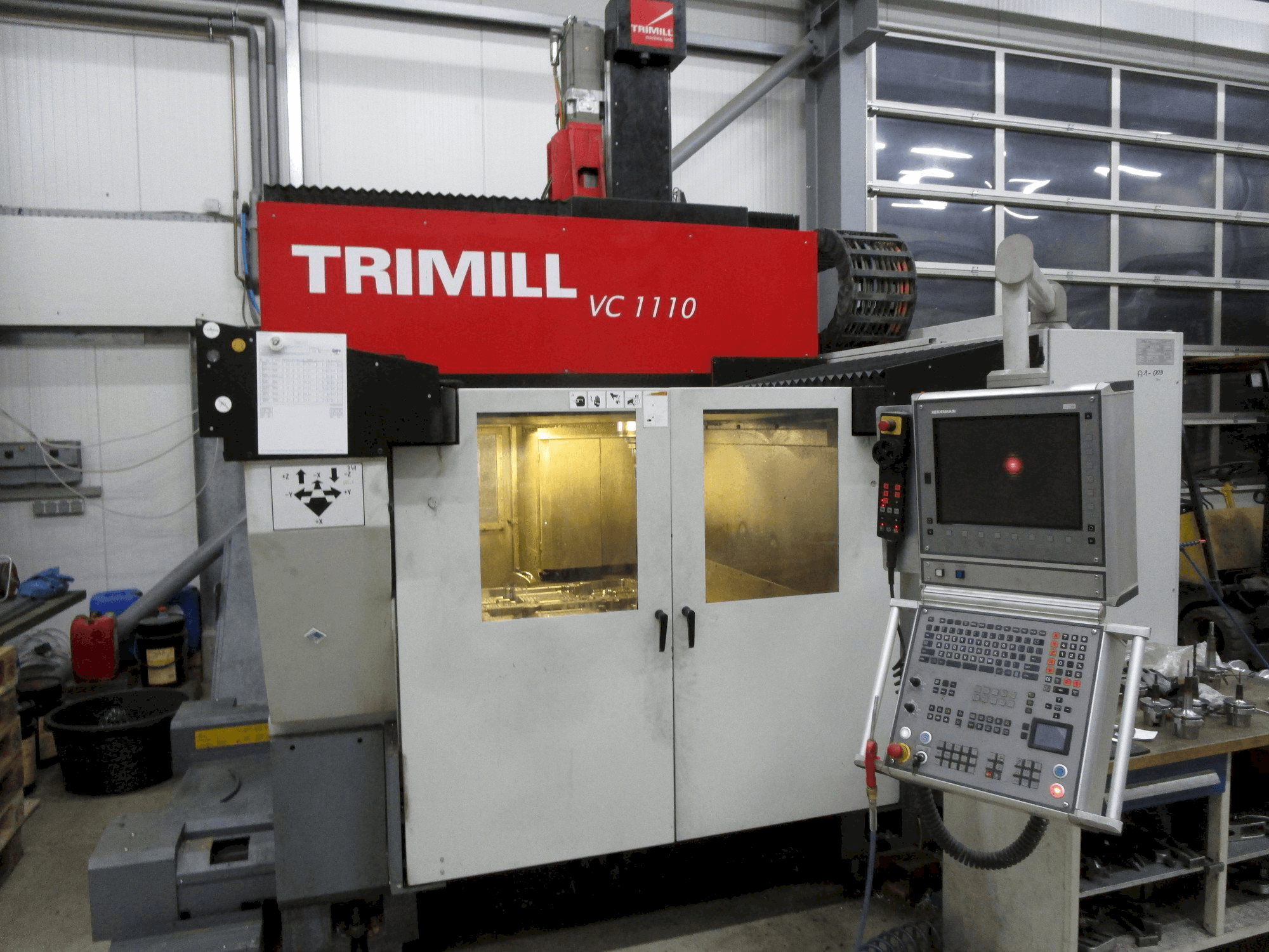 Makine TRIMILL VC1110 - Önden görünüm