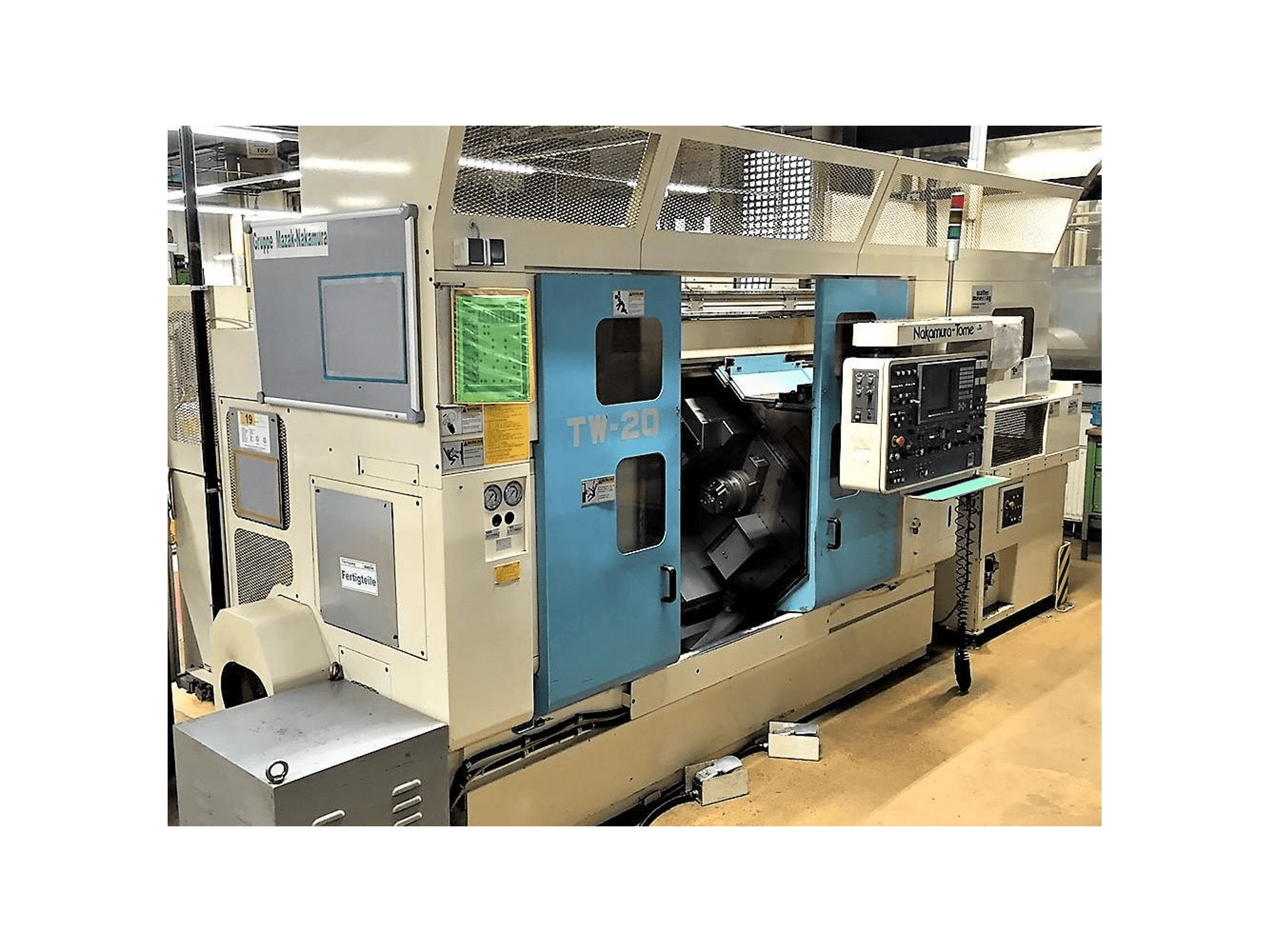 Makine NAKAMURA-TOME - Sol görünüm TW-20