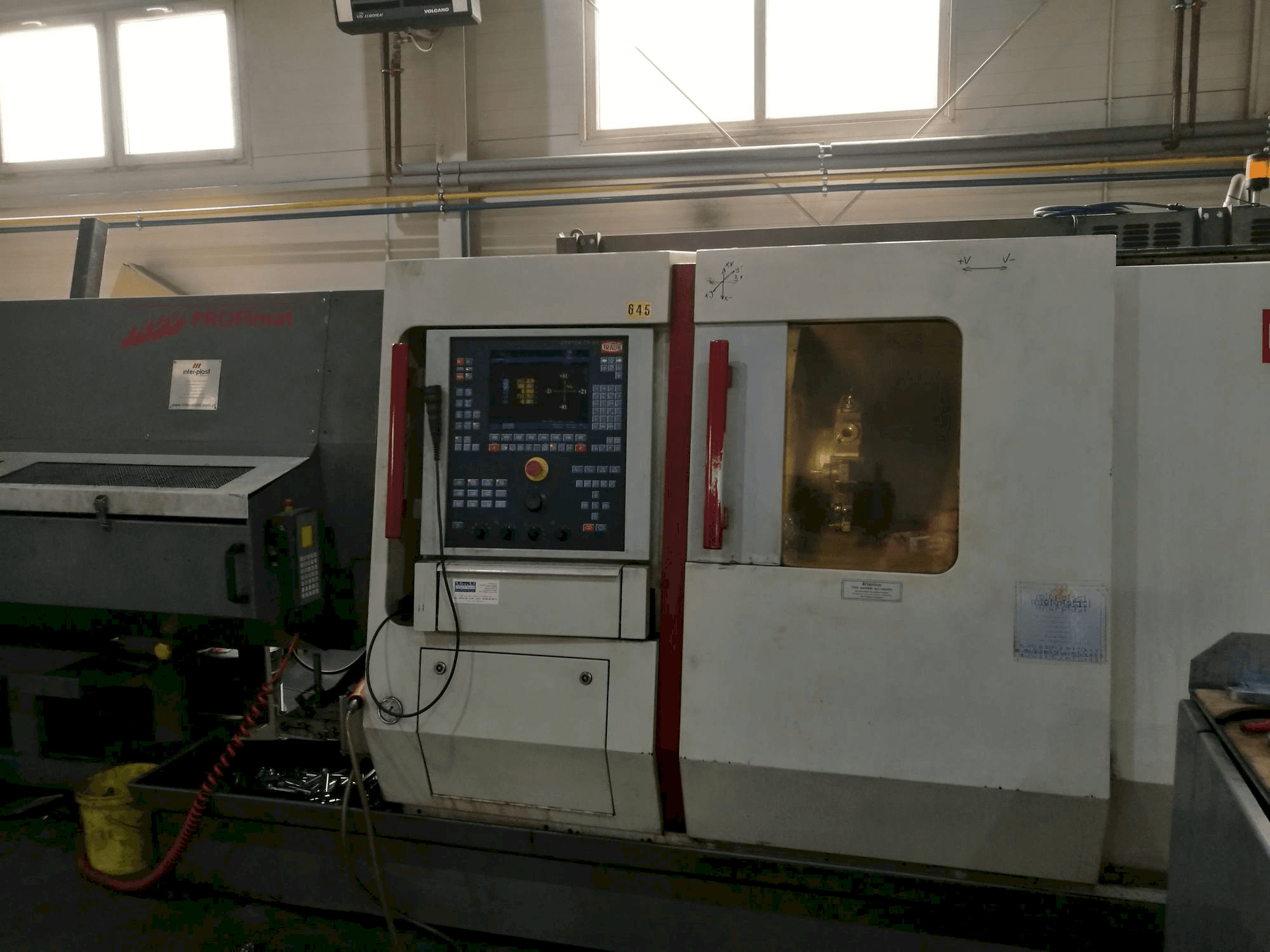 Makine TRAUB TNC 42/65 - Önden görünüm