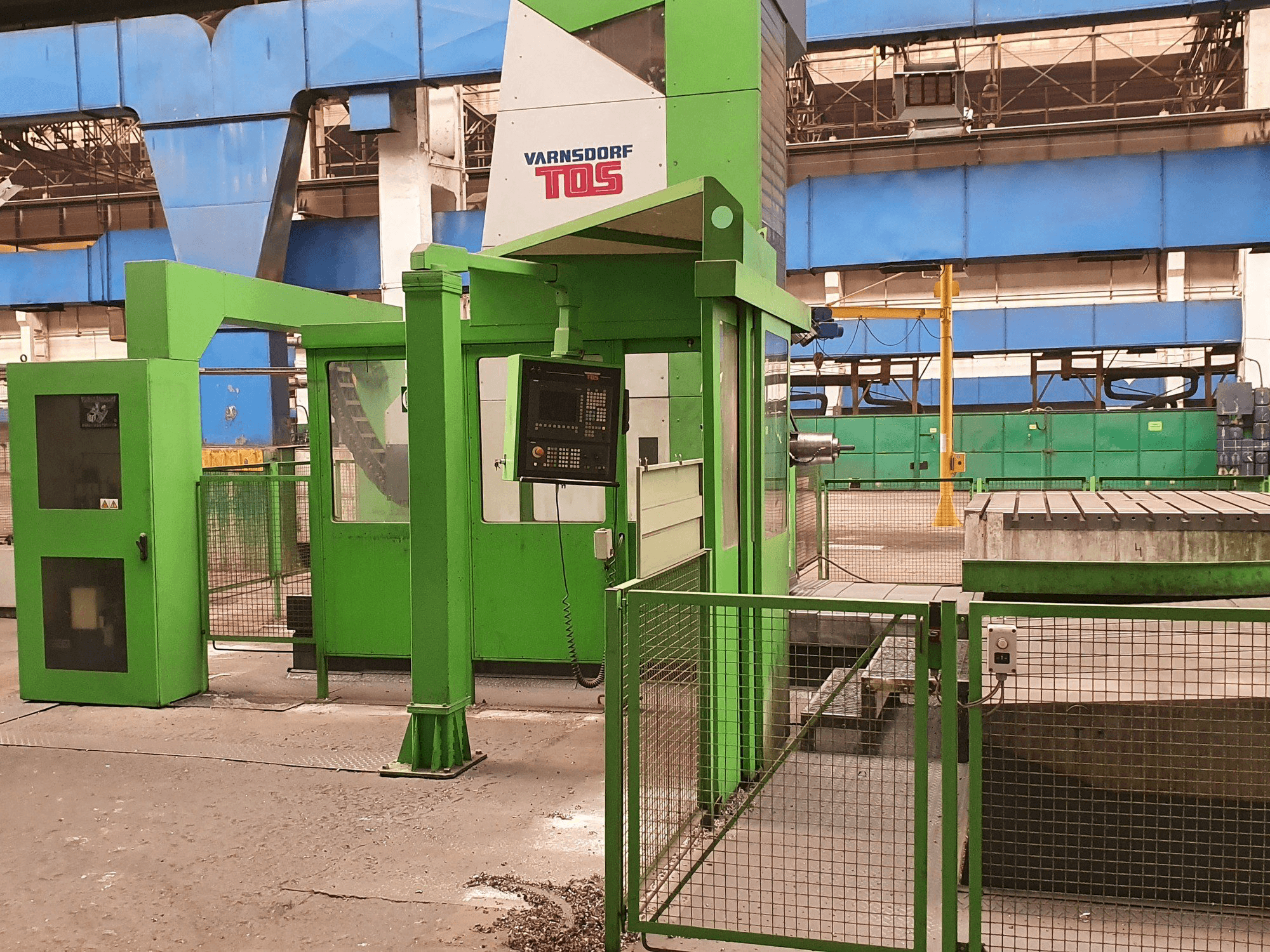 Makine TOS VARNSDORF WHN 13 CNC - Önden görünüm