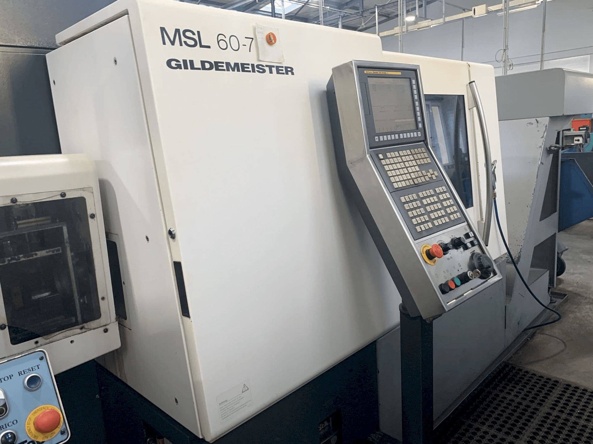 Makine DMG MSL 60 / 7 - Önden görünüm