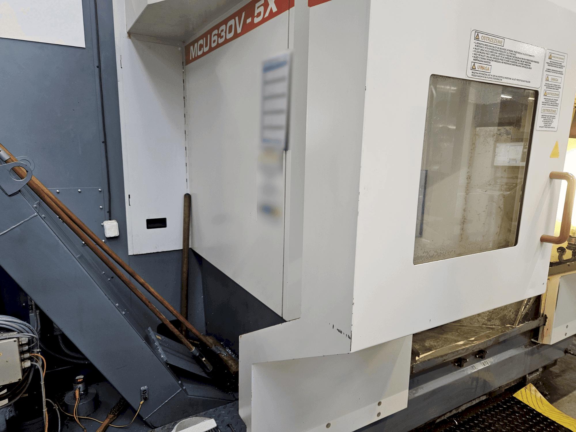 Makine KOVOSVIT MAS MCU 630V-5X - Yan görünüm