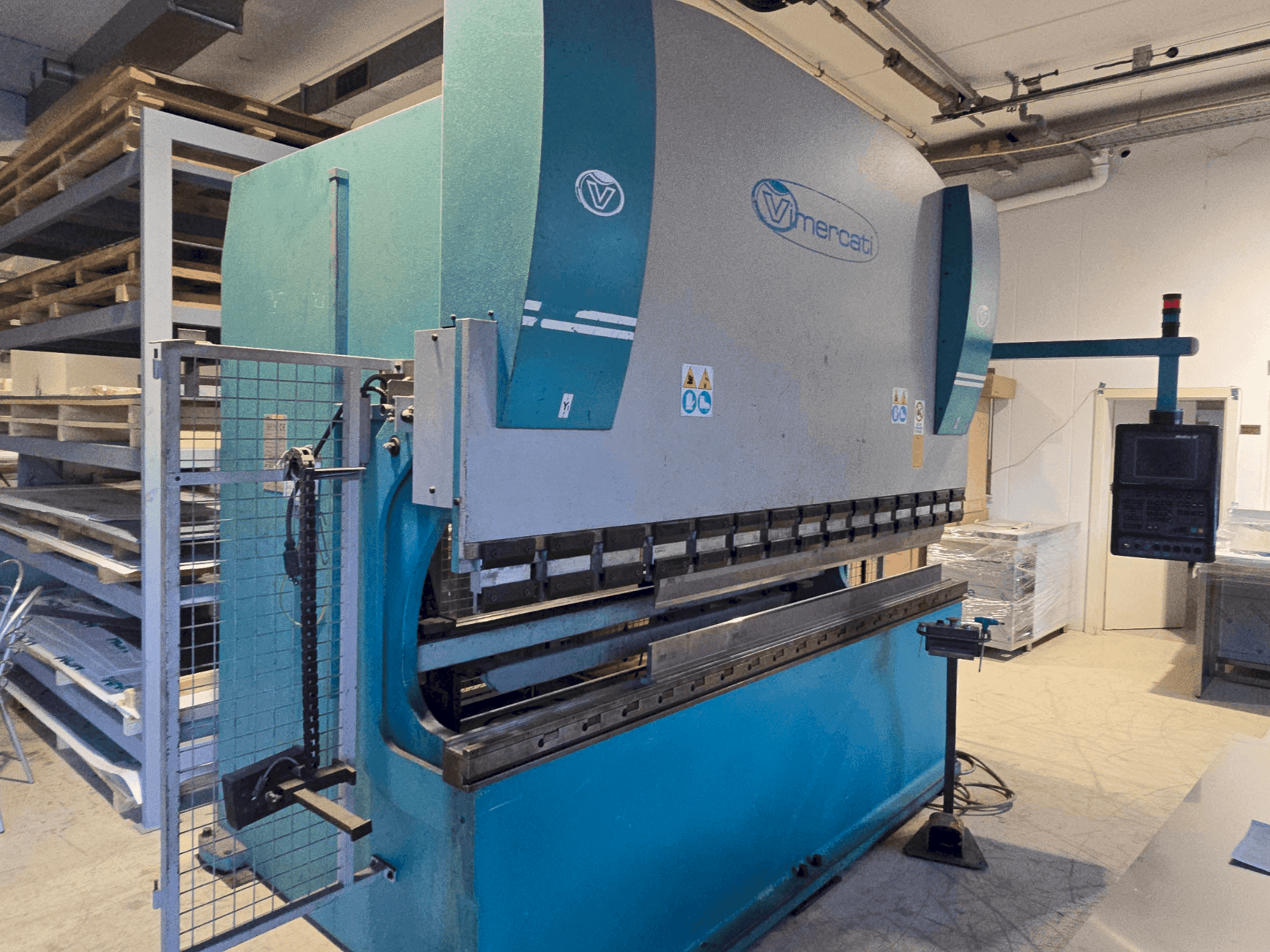 Makine Vimercati PHSI 100x3050 - Önden görünüm