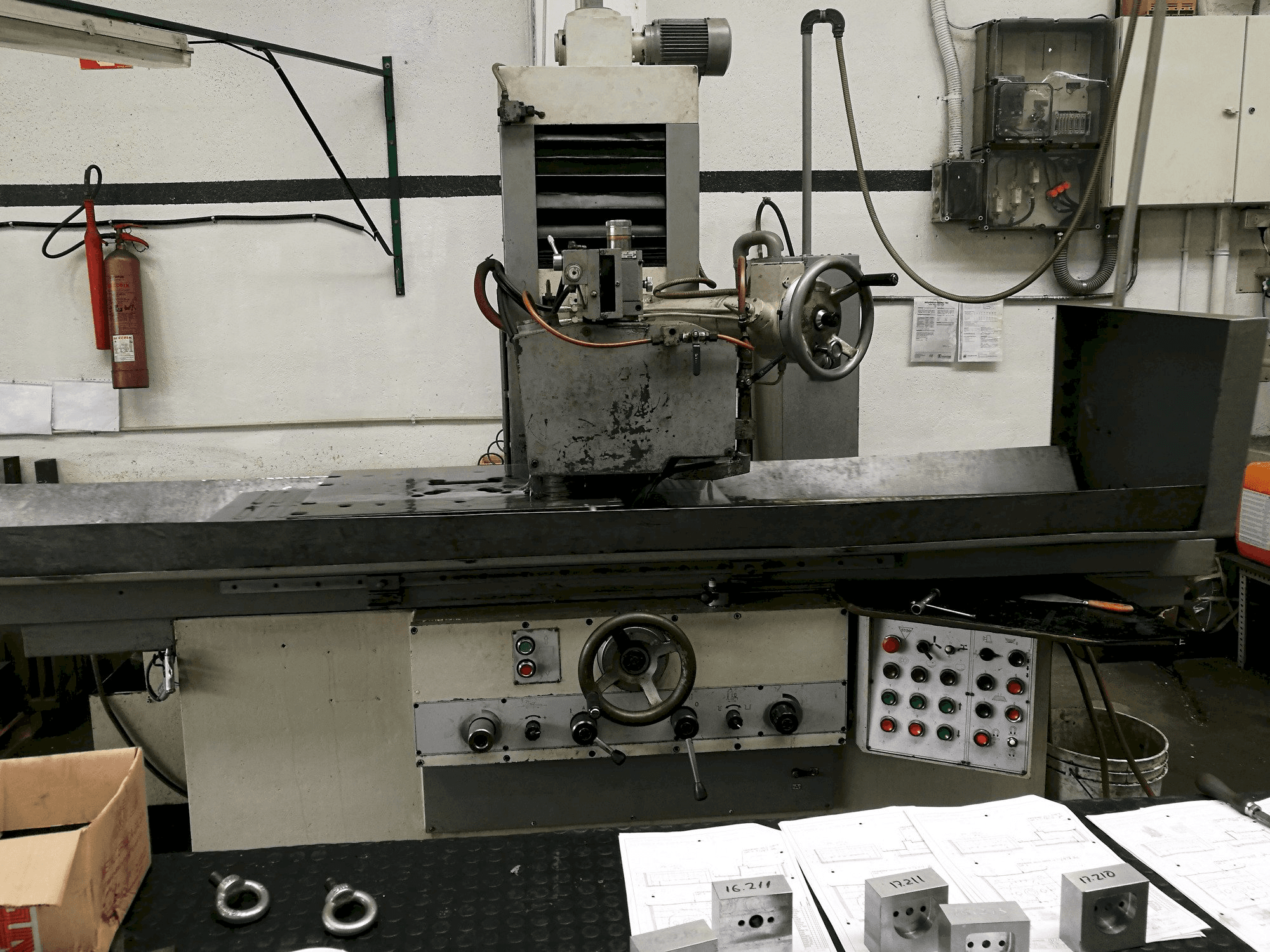Makine Hidro-Precis RSPA-1200 - Önden görünüm