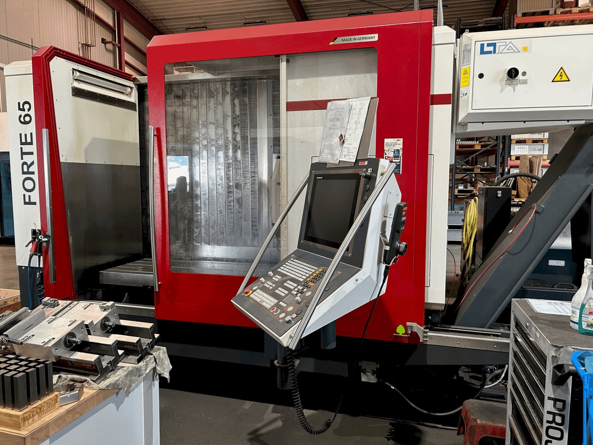 Makine HEDELIUS Forte 65 Single 1320 - Önden görünüm