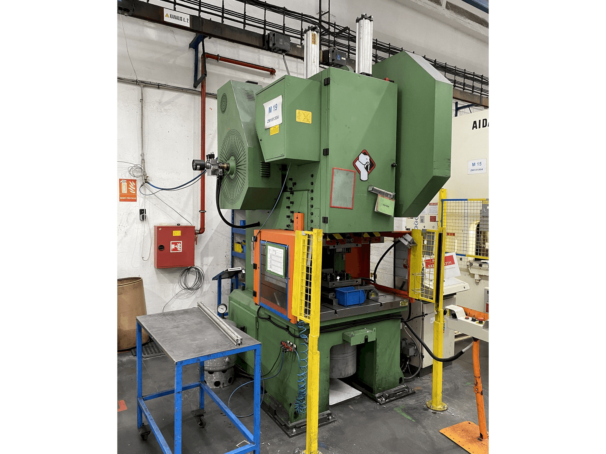 Makine SANGIACOMO T 130R CE - Önden görünüm