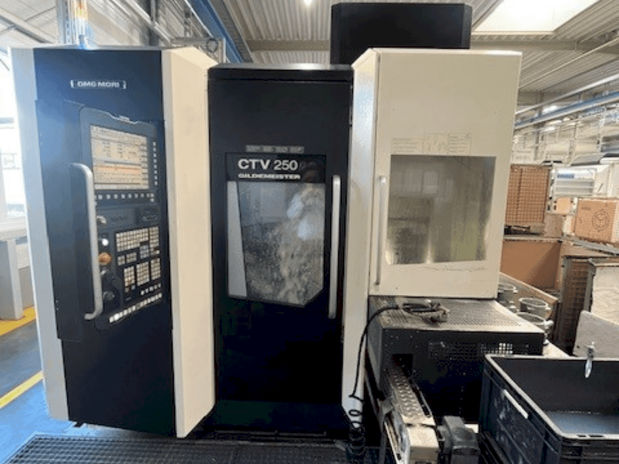 Makine DMG MORI Gildemeister CTV 250 2nd - Önden görünüm
