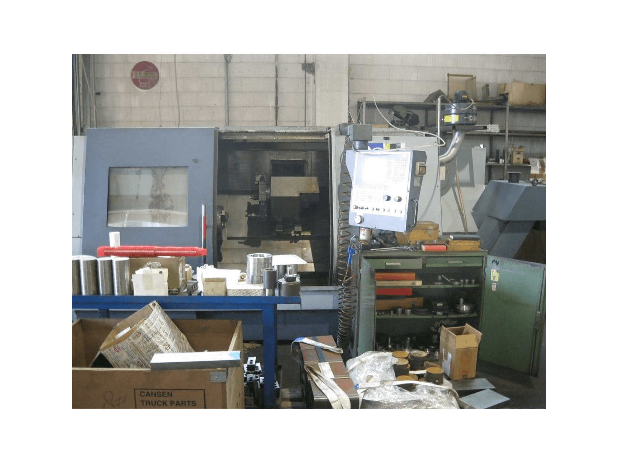 Makine EMCO PADOVANI 500 - Önden görünüm