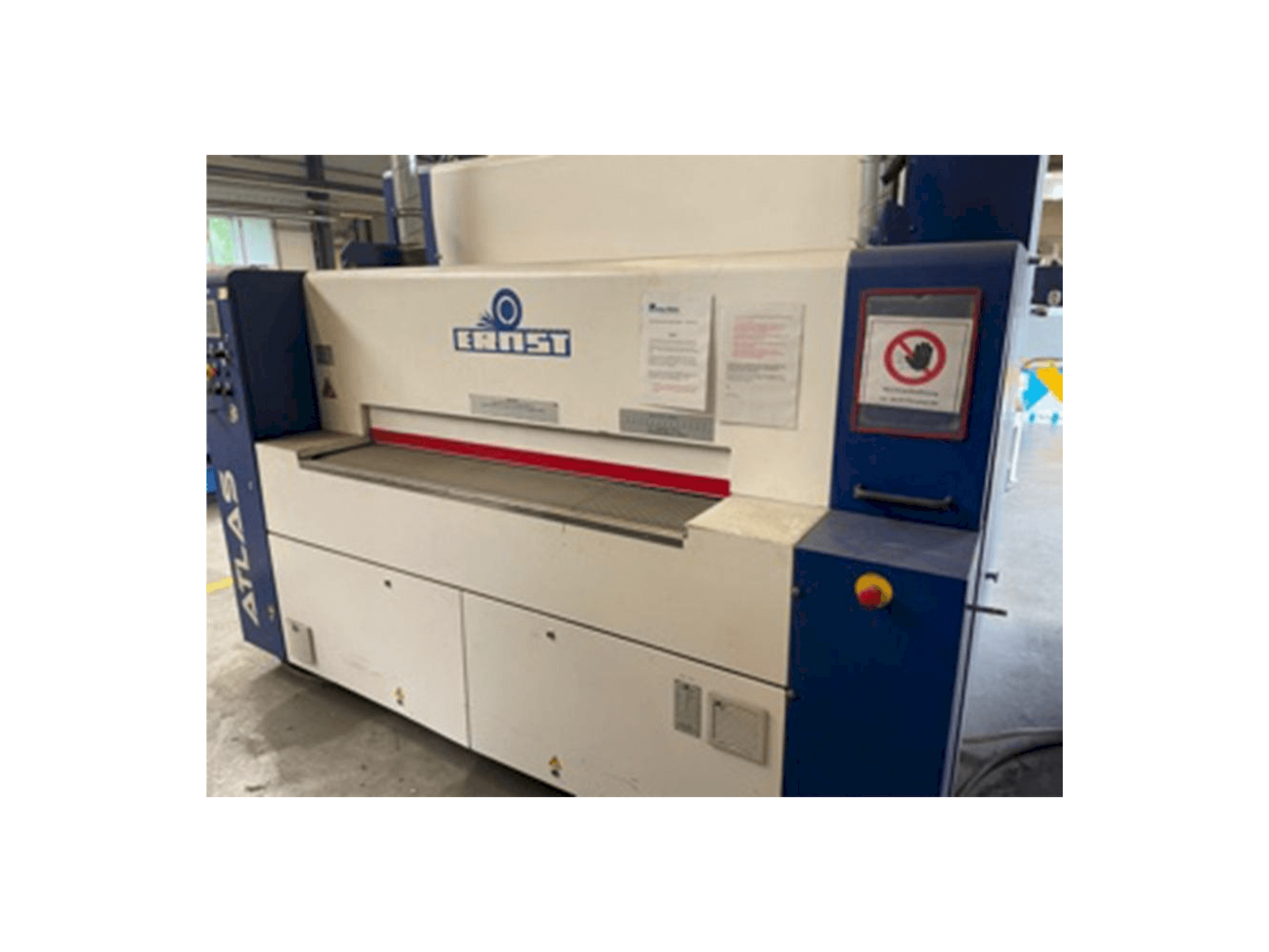 Makine ERNST ATLAS ES - Önden görünüm