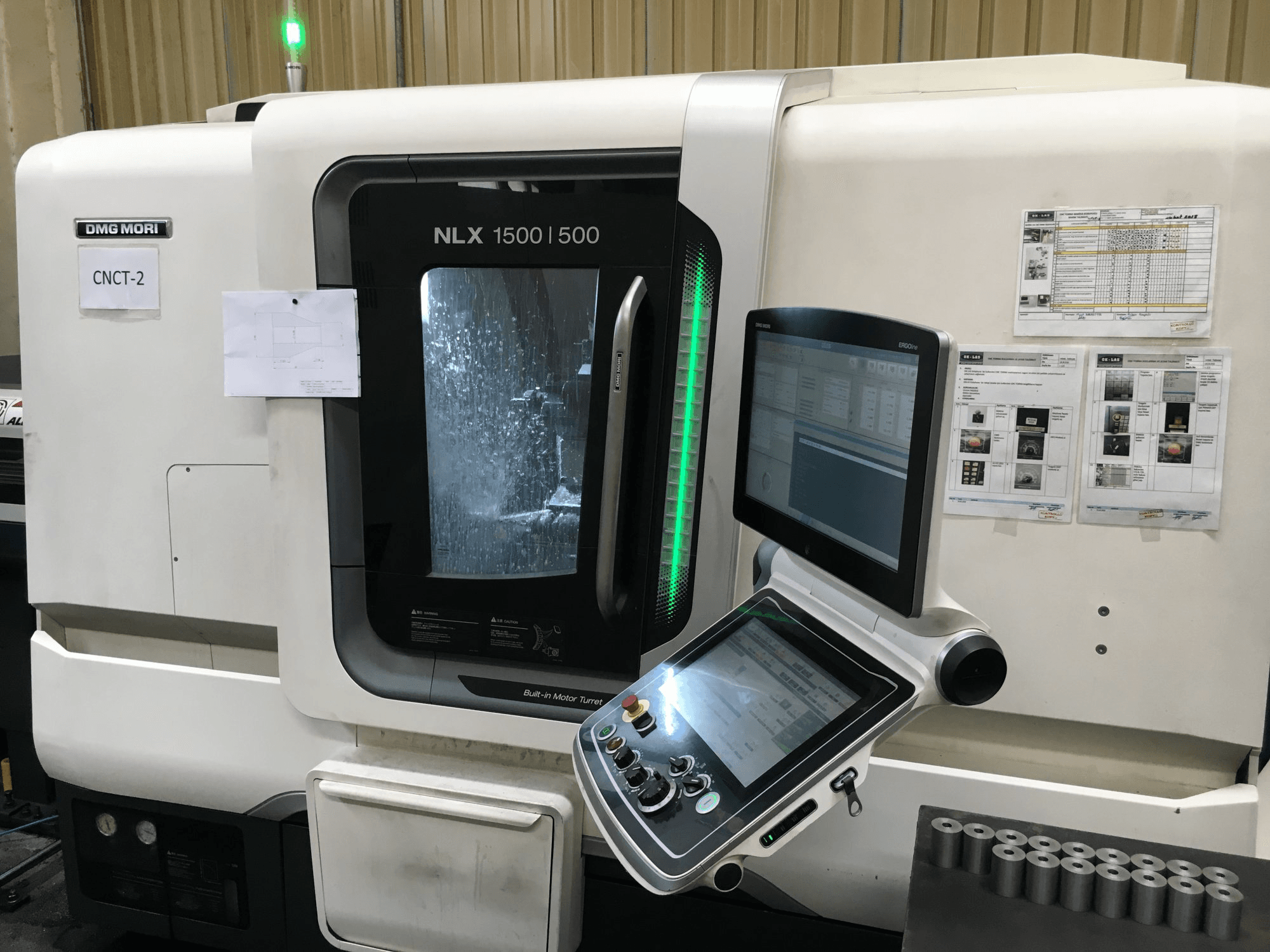 Makine DMG MORI - Önden görünüm NLX 1500 SY/500