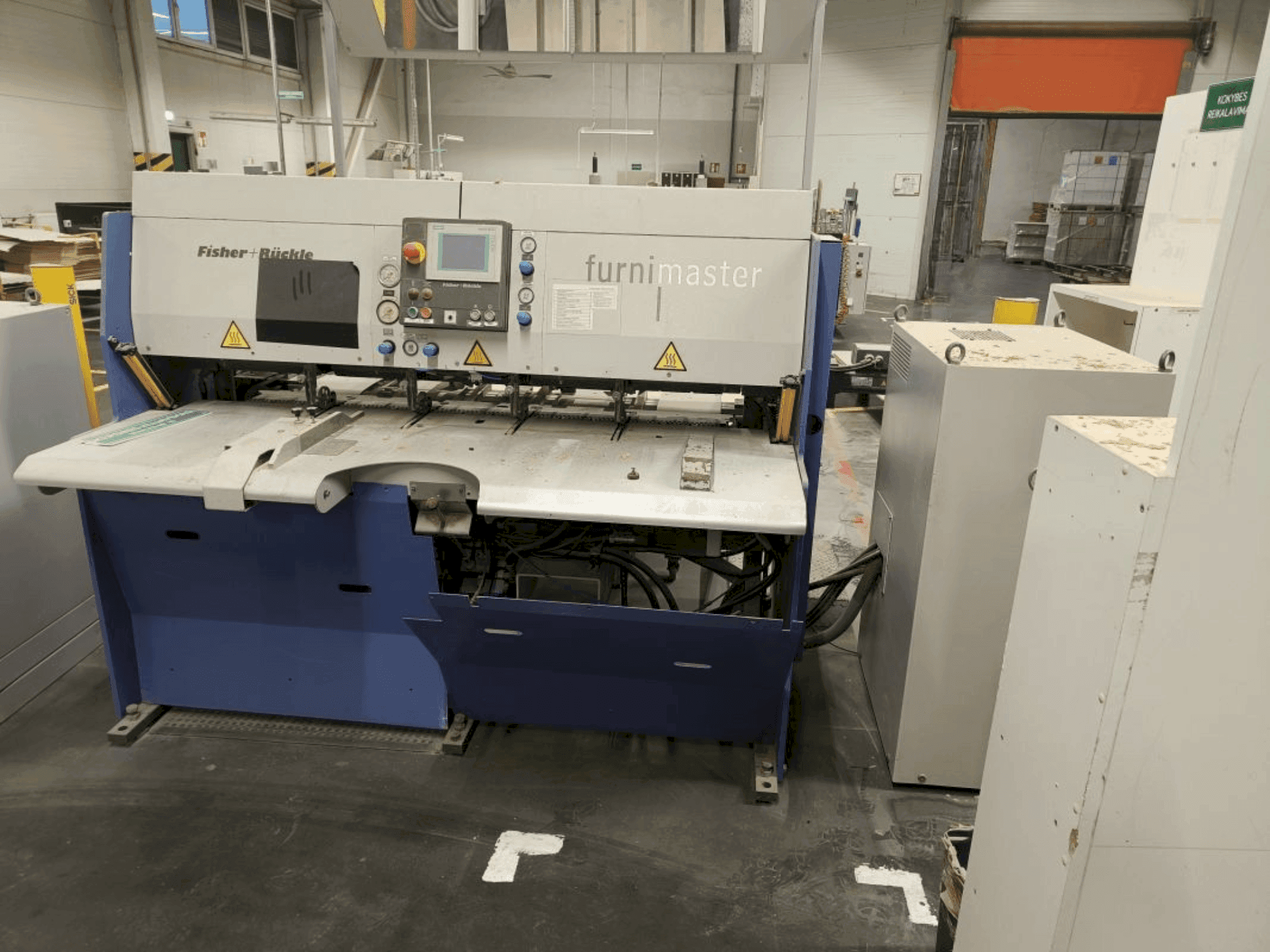 Makine FISCHER & RüCKLE FZR15 / DAR 22 - Önden görünüm