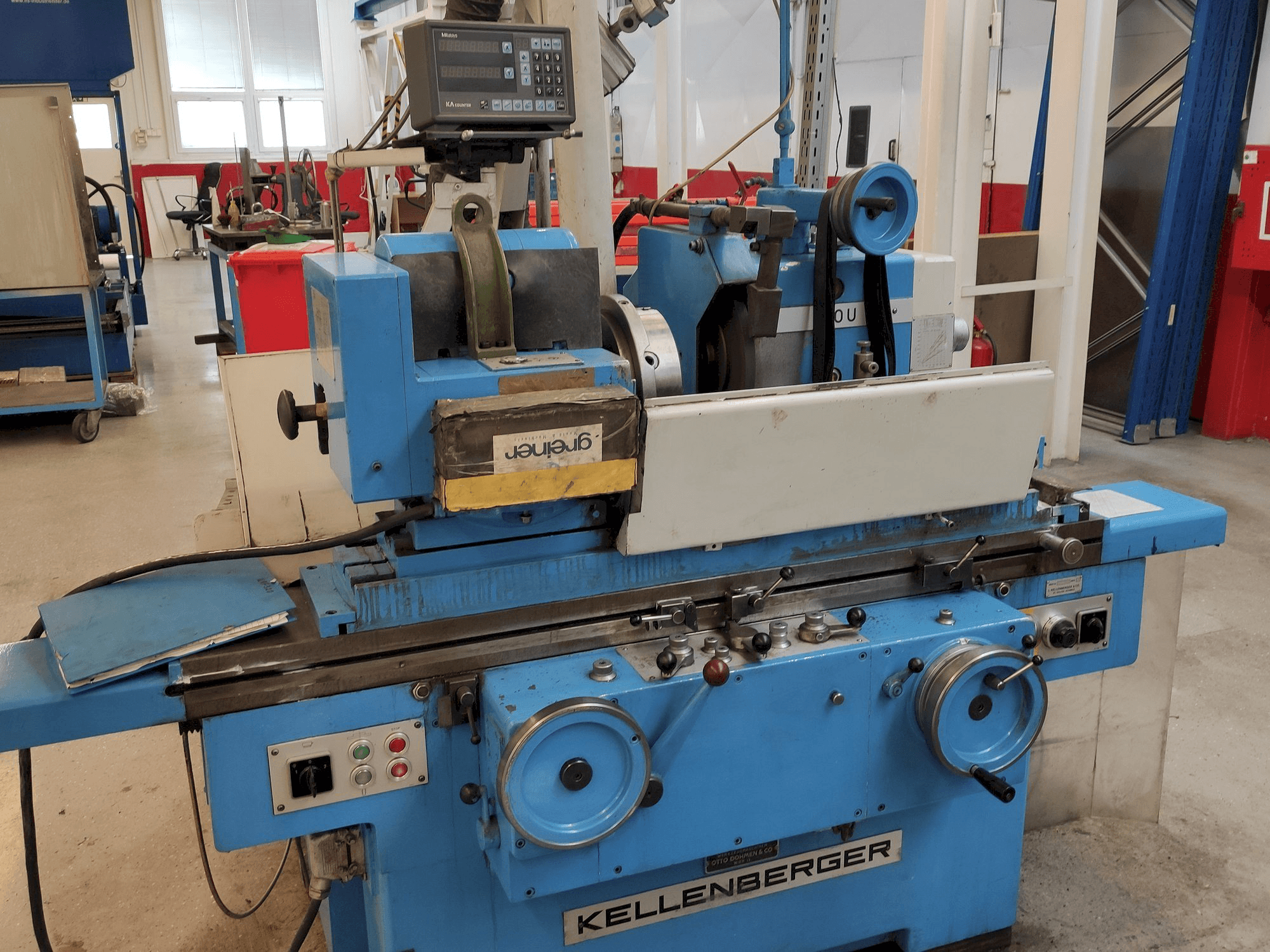 Makine KELLENBERGER 600U - Önden görünüm