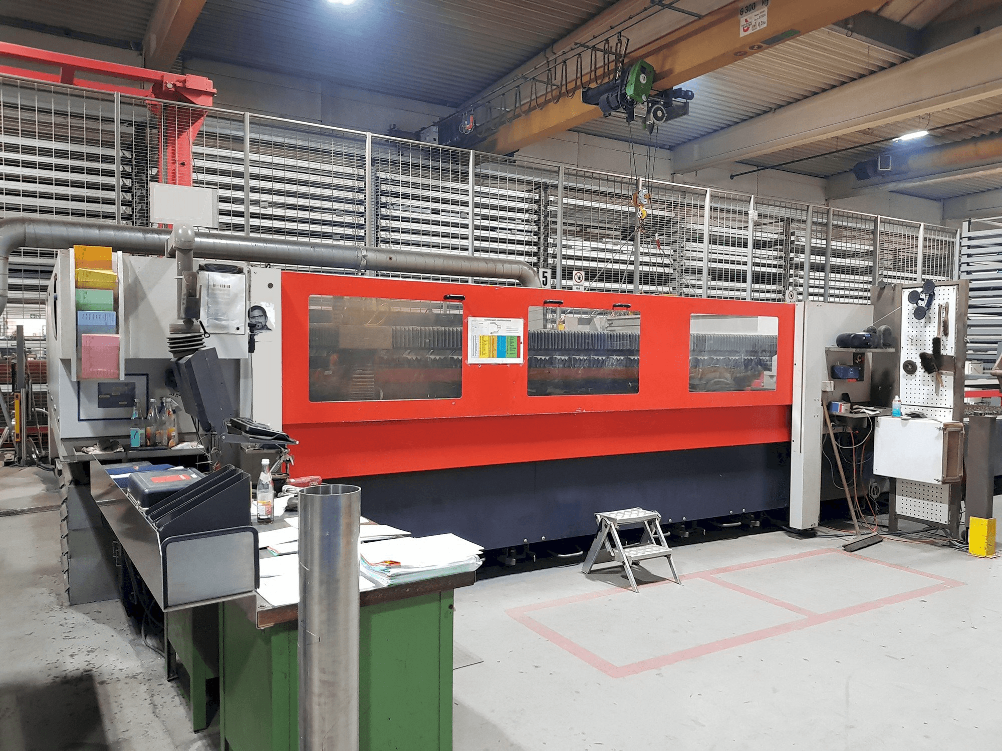 Makine Bystronic - Önden görünüm Bystar 4020