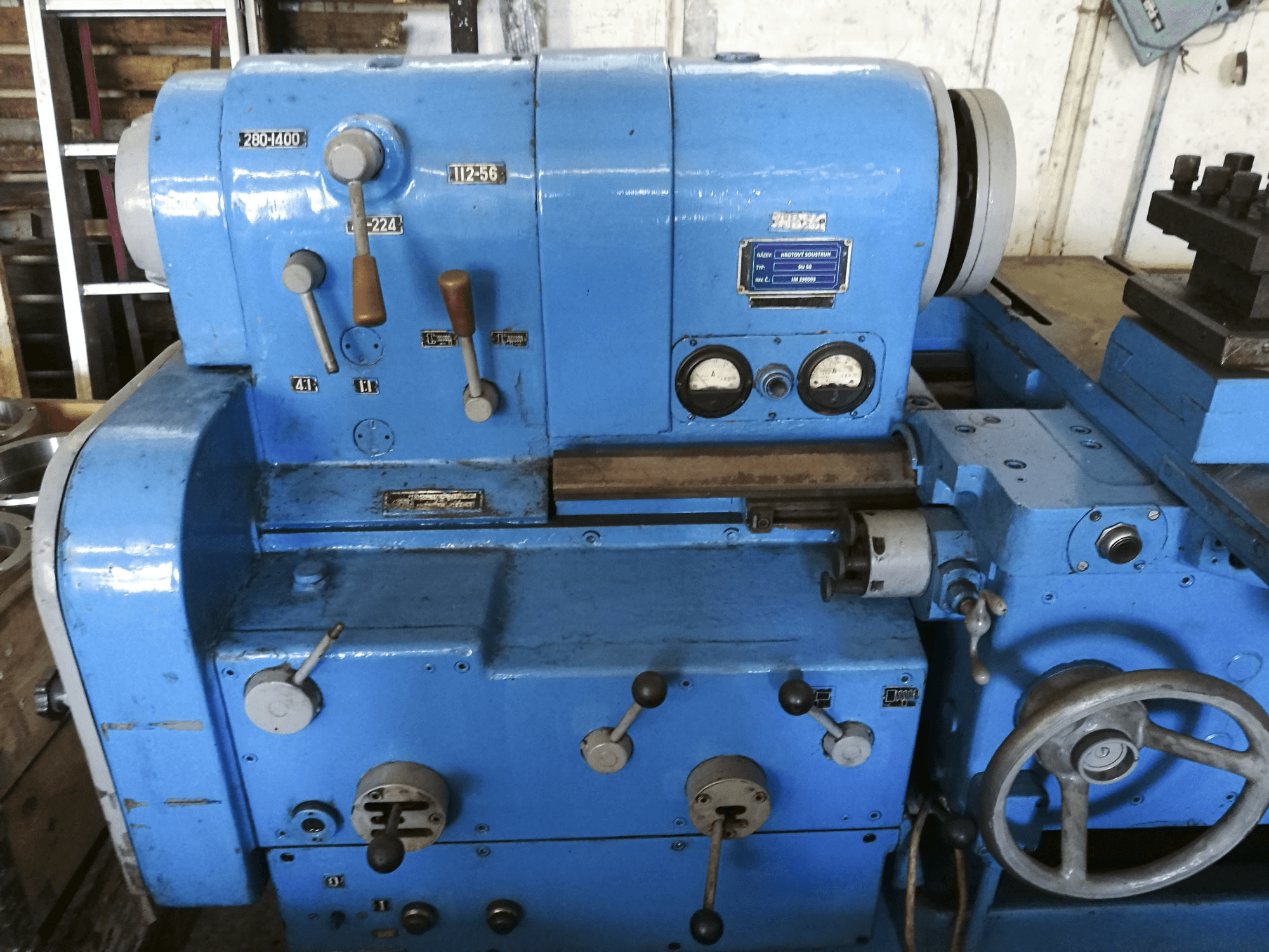 Makine TOS - Önden görünüm SU 50/1500