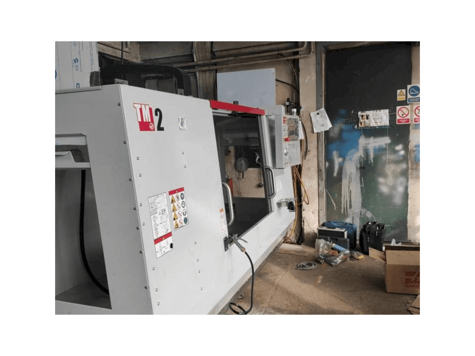 Makine HAAS TM 2 - Önden görünüm