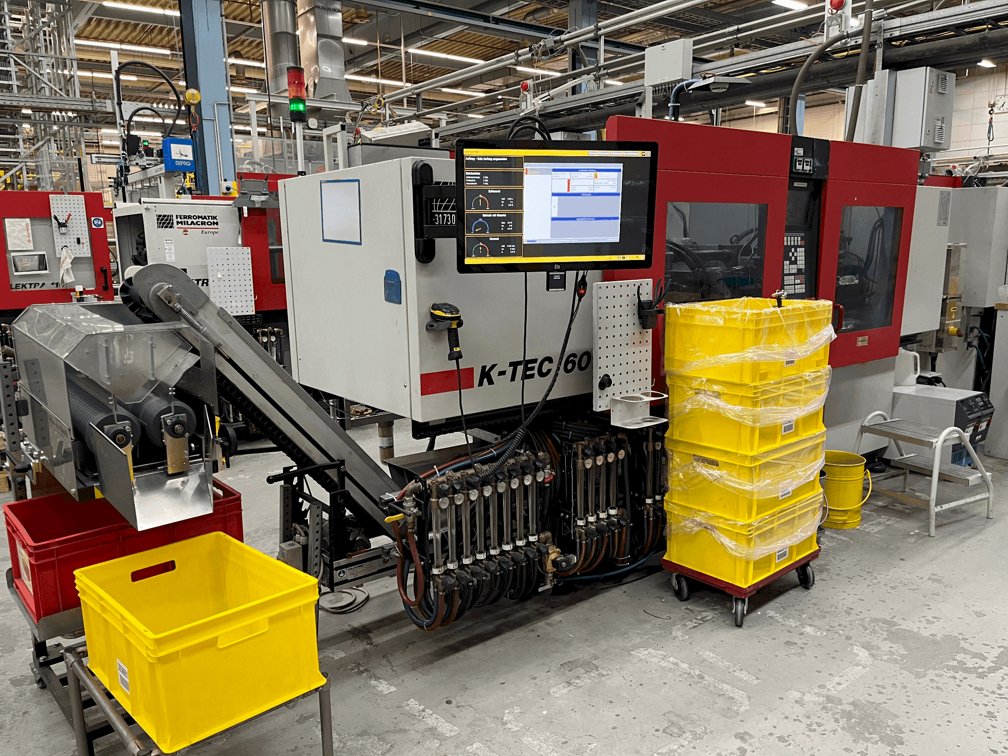 Makine FERROMATIK K-TEC 60 S - Önden görünüm
