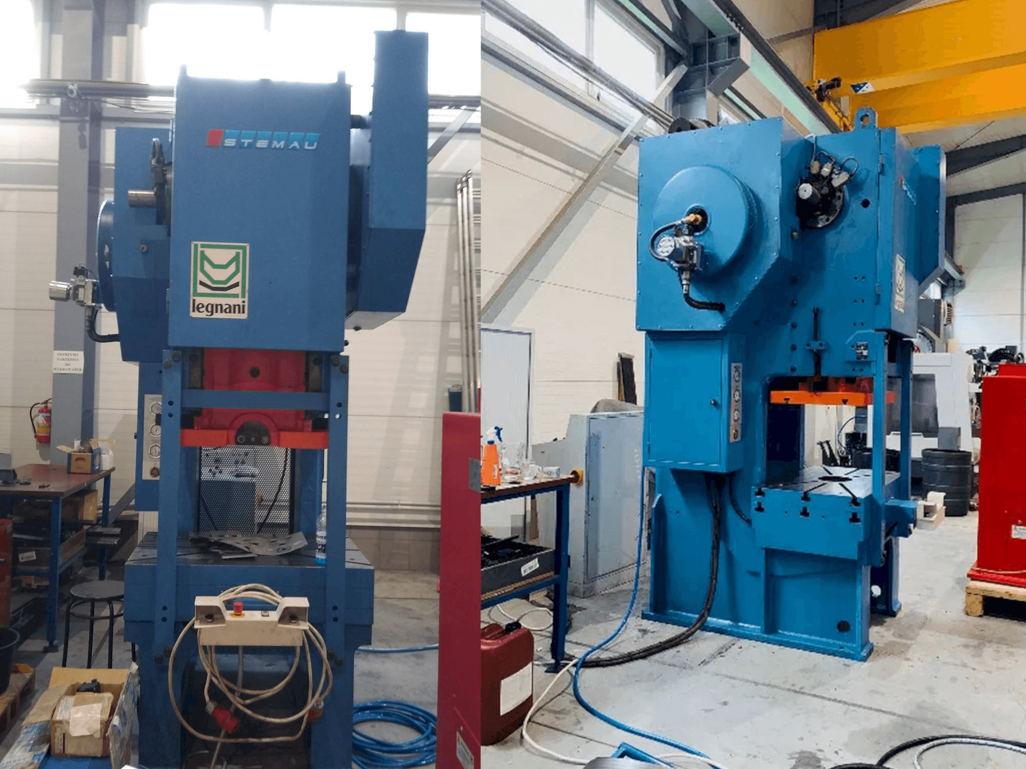 Makine LEGNANI FACS 160R - Önden görünüm