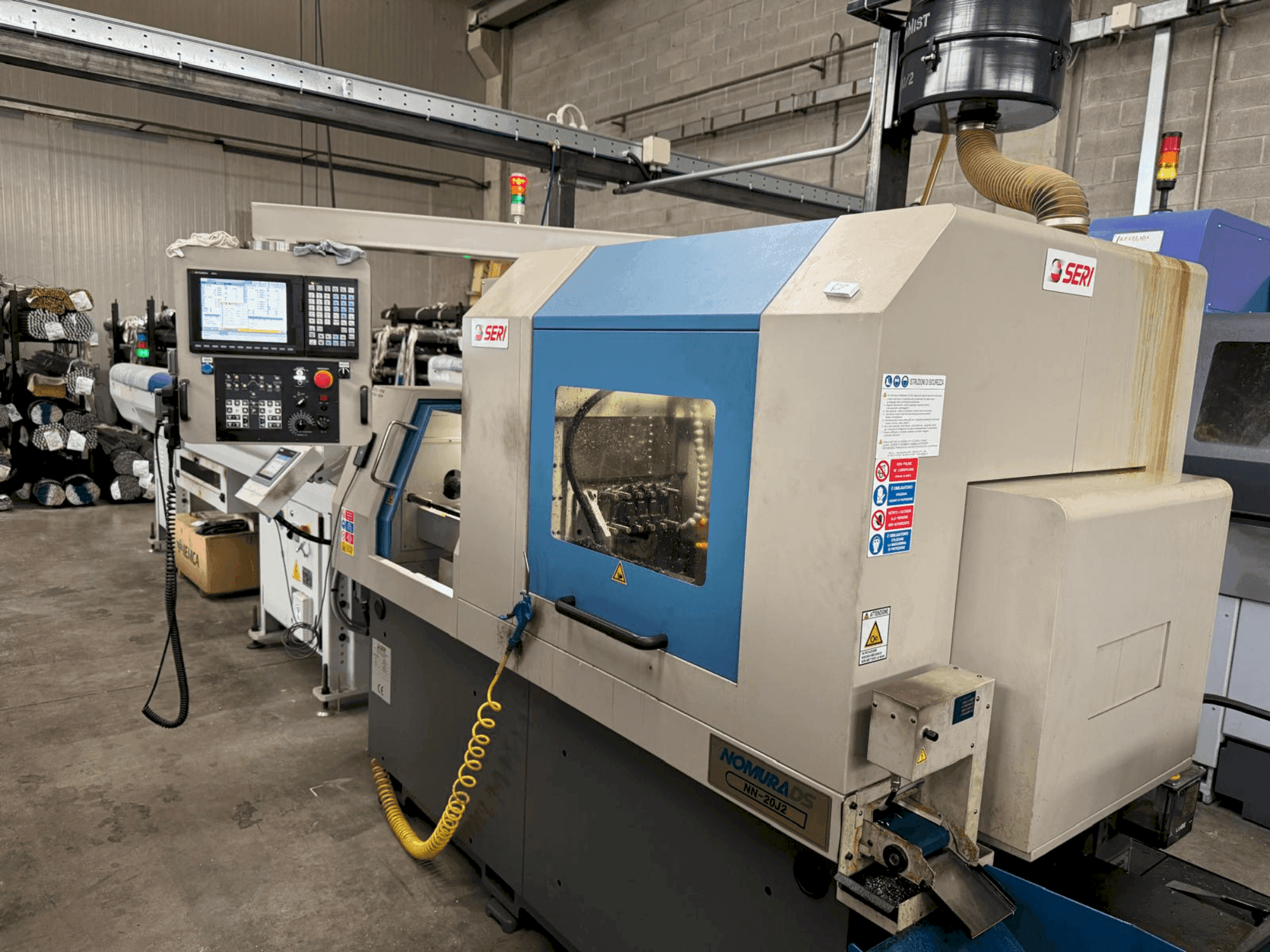 Makine NOMURA NN-20J2 - Önden görünüm