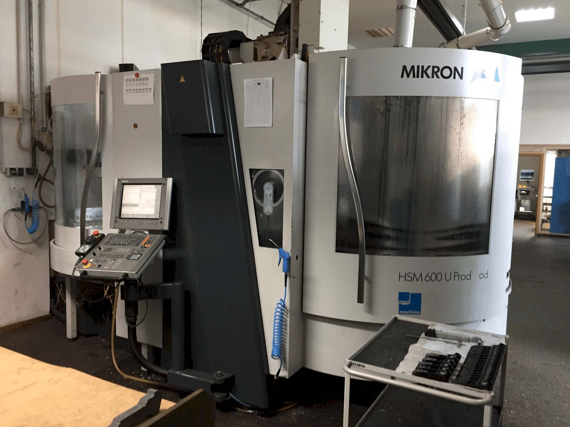 Makine MIKRON HSM 600U Prodmod - Önden görünüm