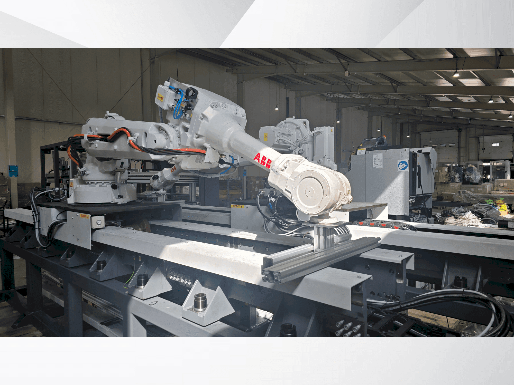 Makine ABB IRB 4600-60/2.05 - Önden görünüm