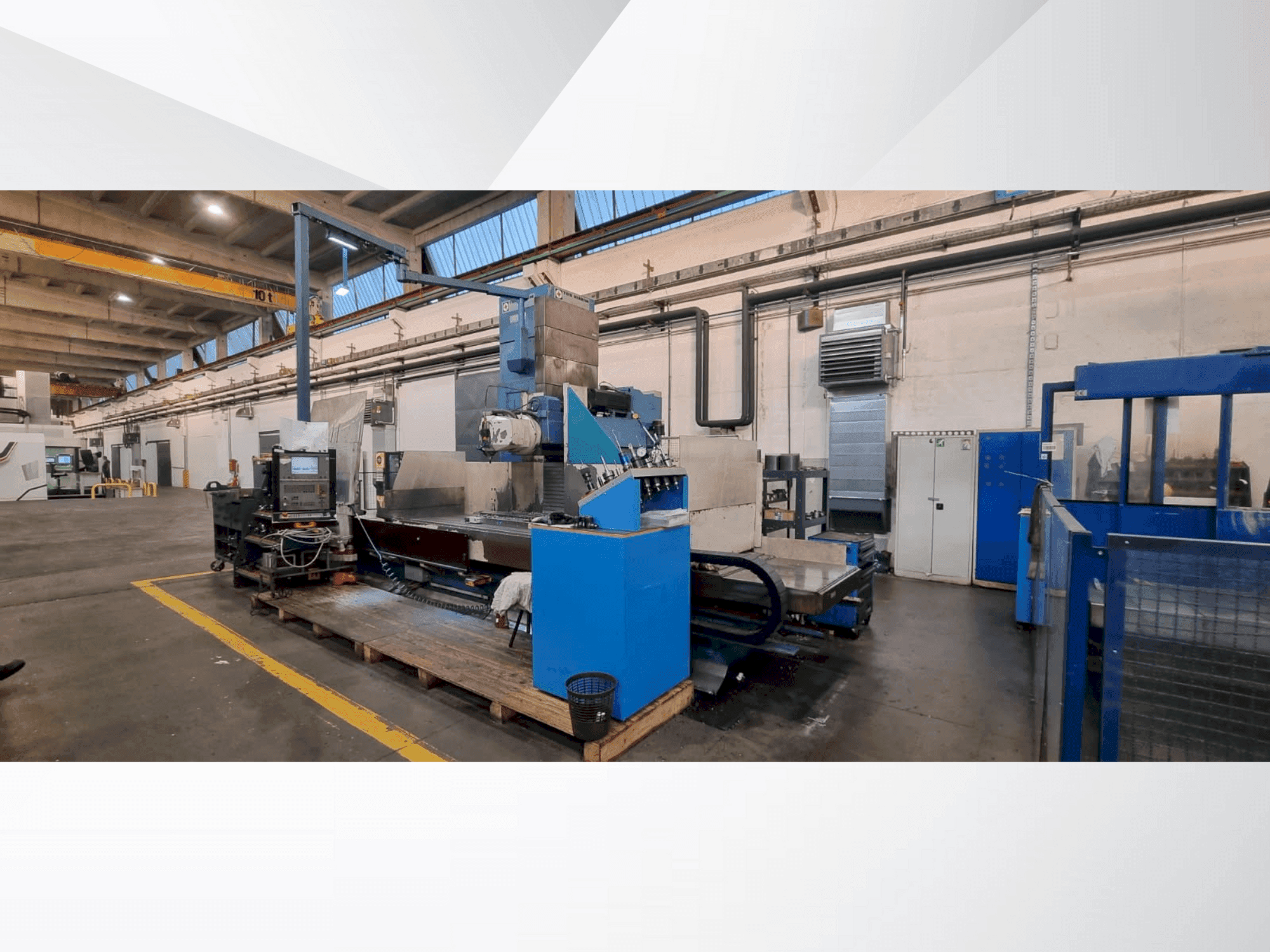 Makine TOS KUŘIM FS 100 S/A3 - Önden görünüm