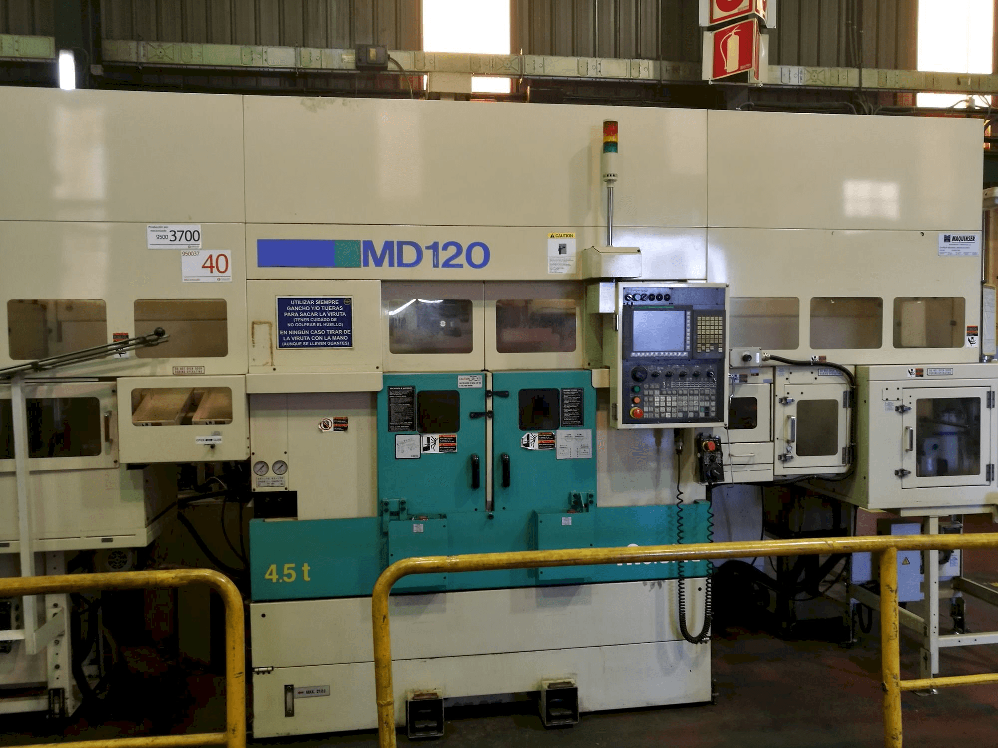Makine Muratec MD120 - Önden görünüm