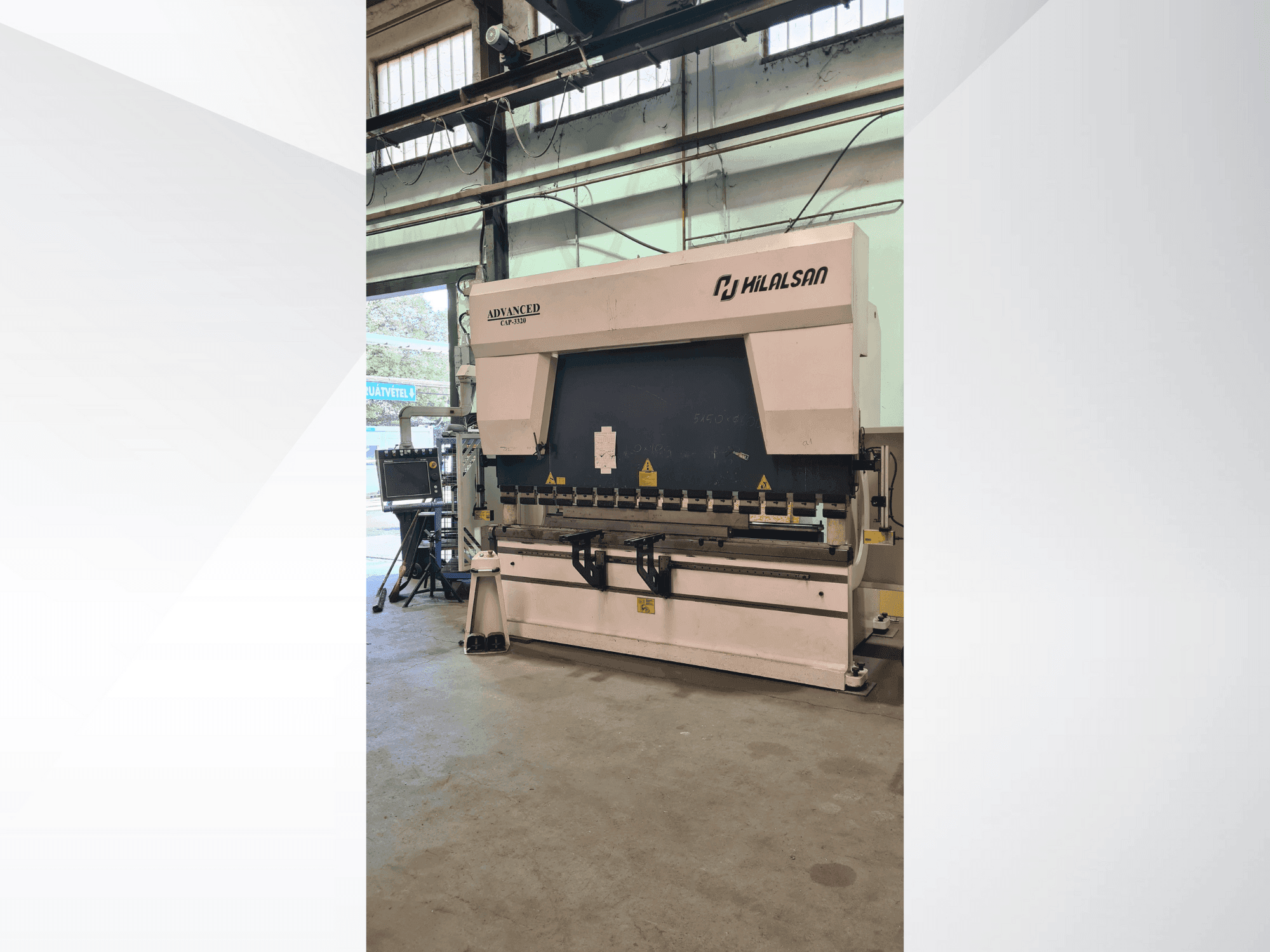 Makine HILALSAN Advanced Cap 3320 - Önden görünüm