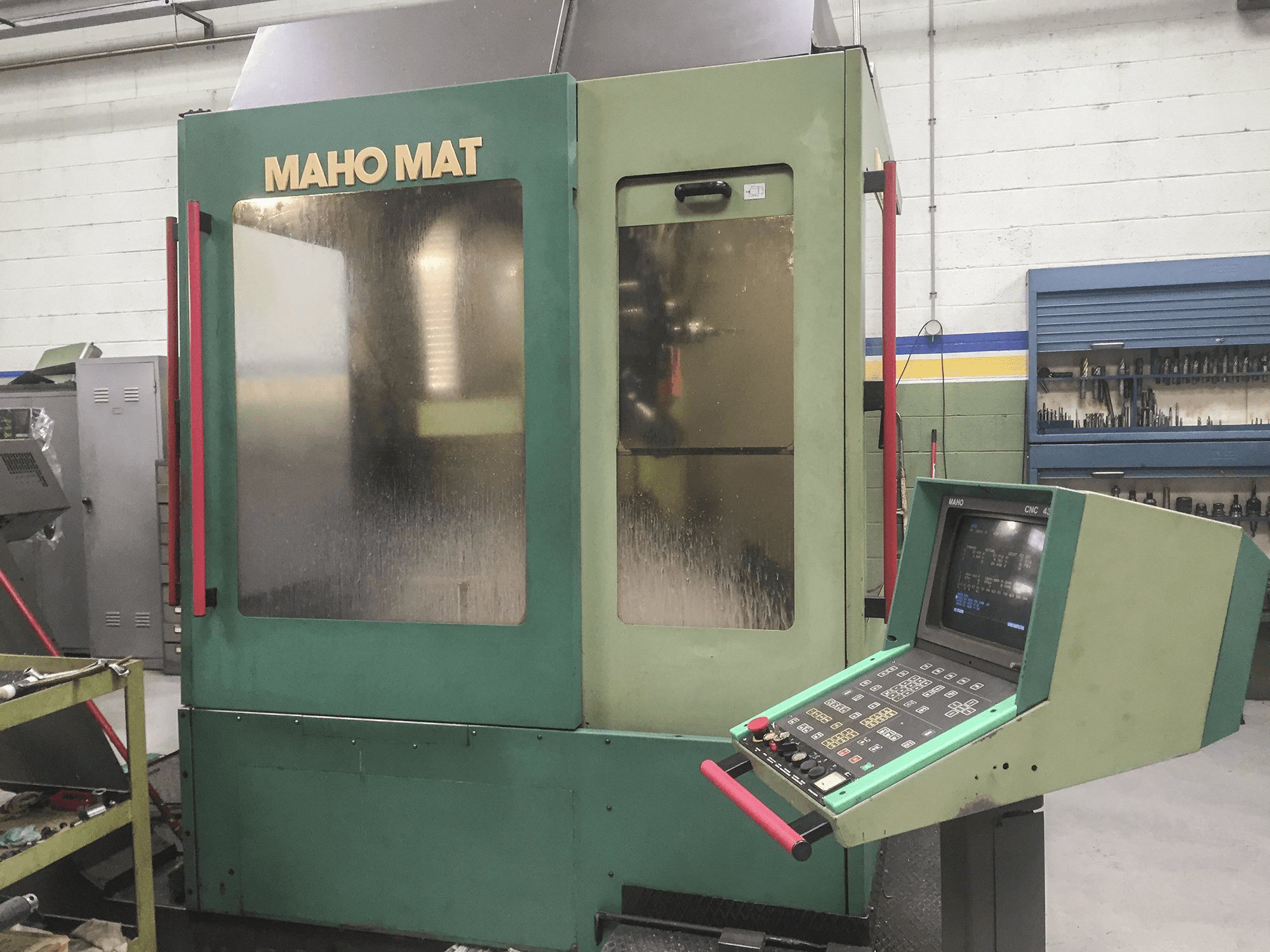 Makine Maho - Sağdan görünüm Mahomat 650
