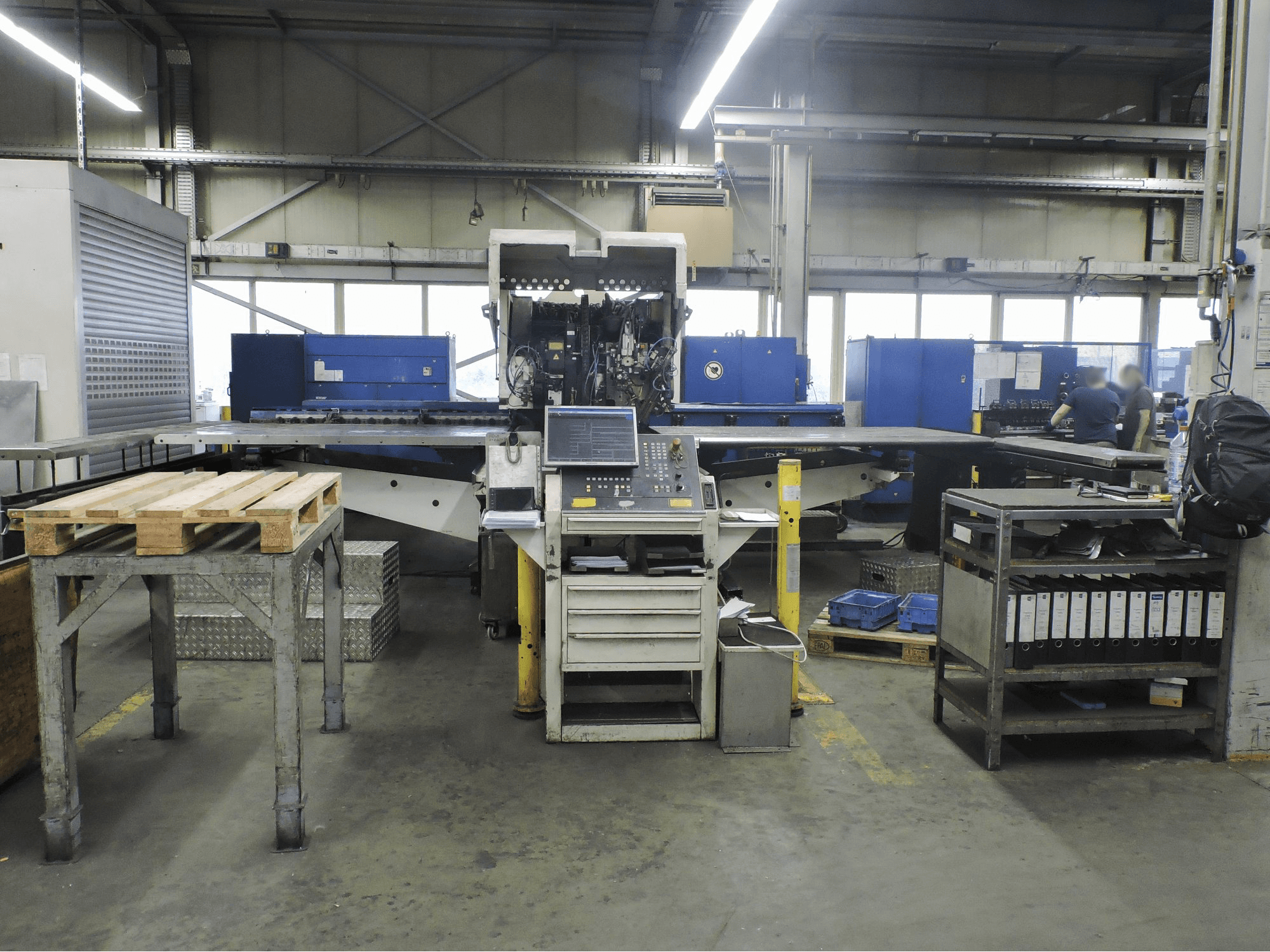 Makine Trumpf - Önden görünüm Trumatic 600L