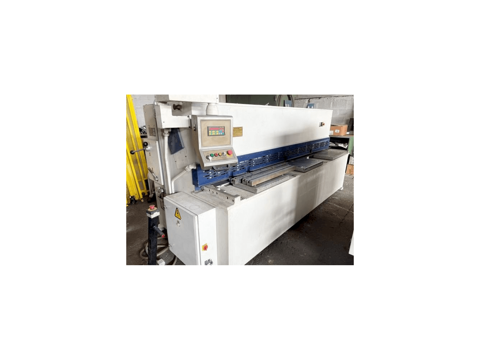 Makine ALPA COF 3050mm x 4/6mm - Önden görünüm