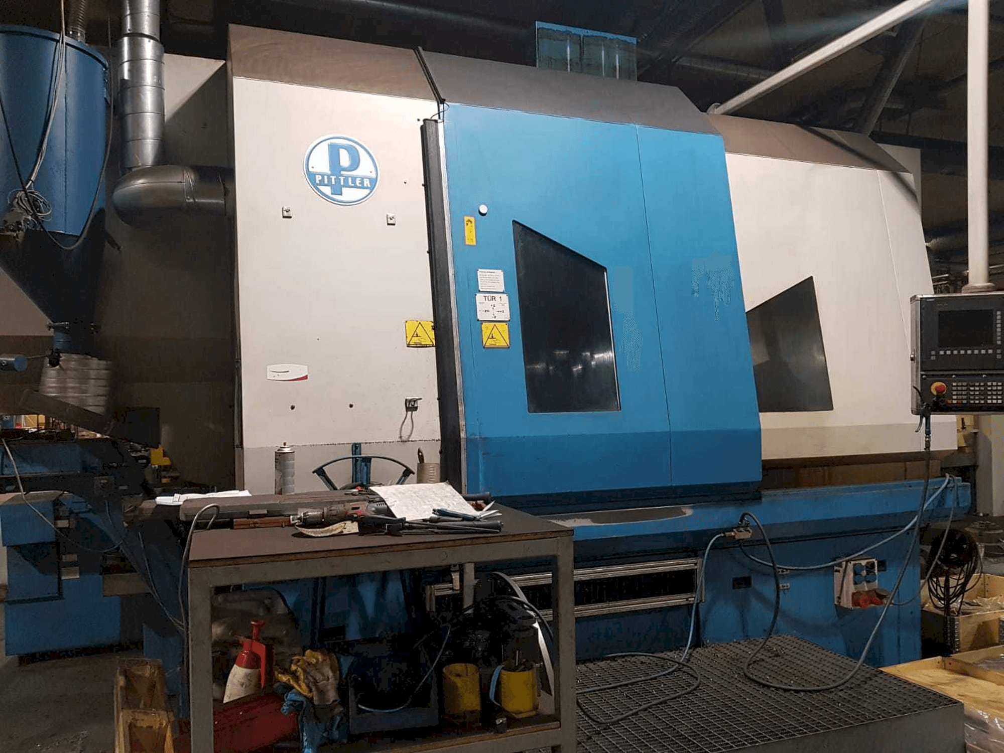 Makine Pittler PV 1000 - Önden görünüm