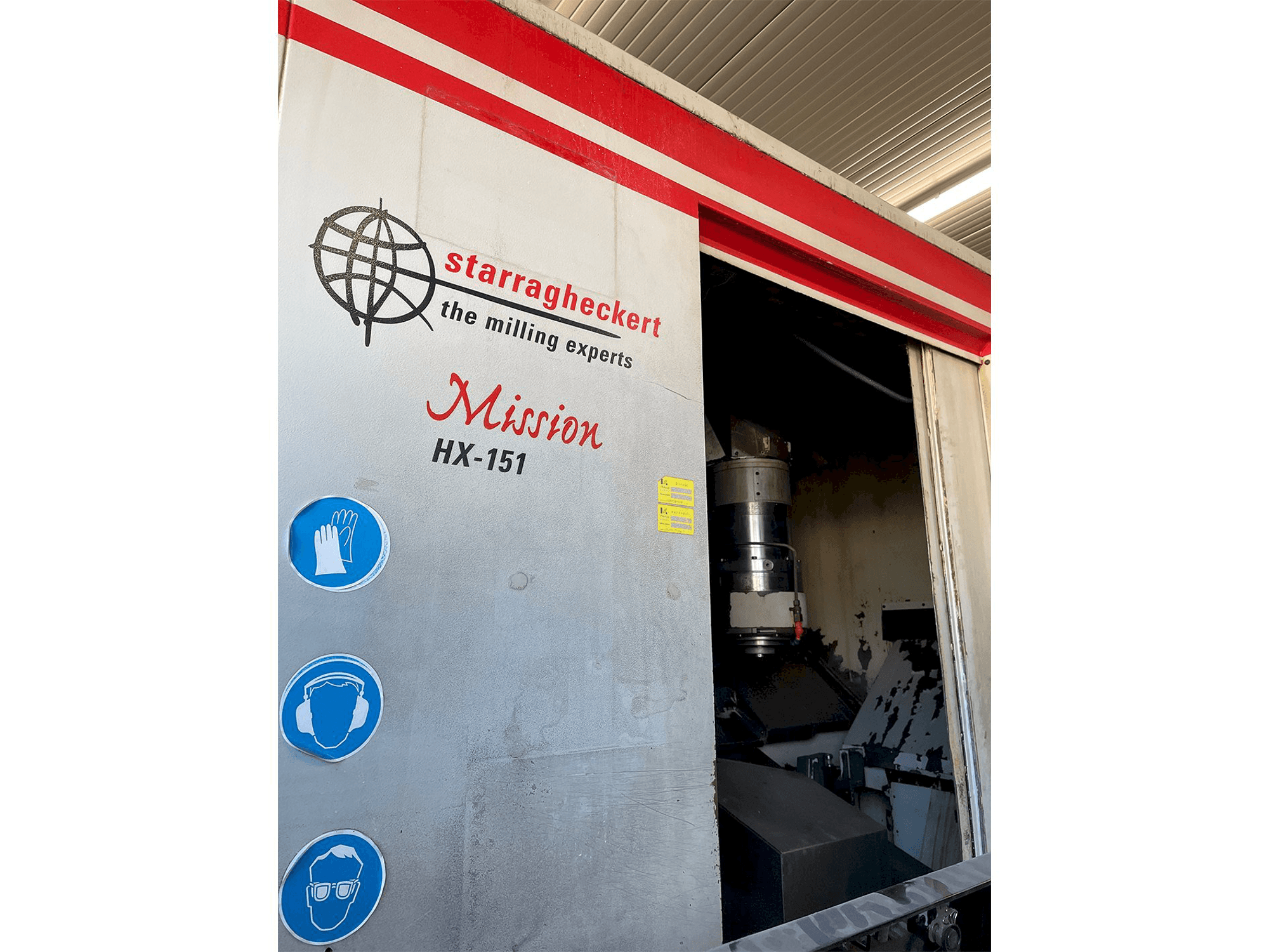 Makine Starrag HX 151 (2004) - Önden görünüm