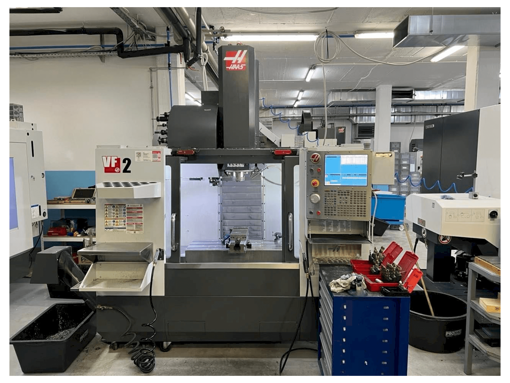 Makine HAAS VF-2 - Önden görünüm