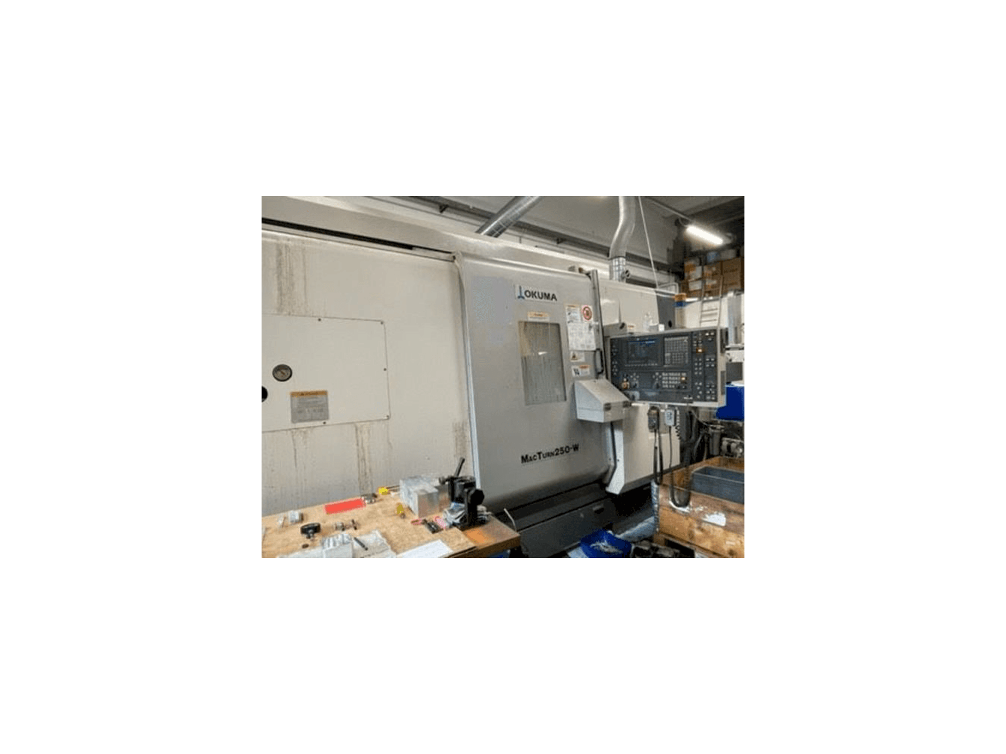 Makine Okuma MACTURN 250W - Önden görünüm
