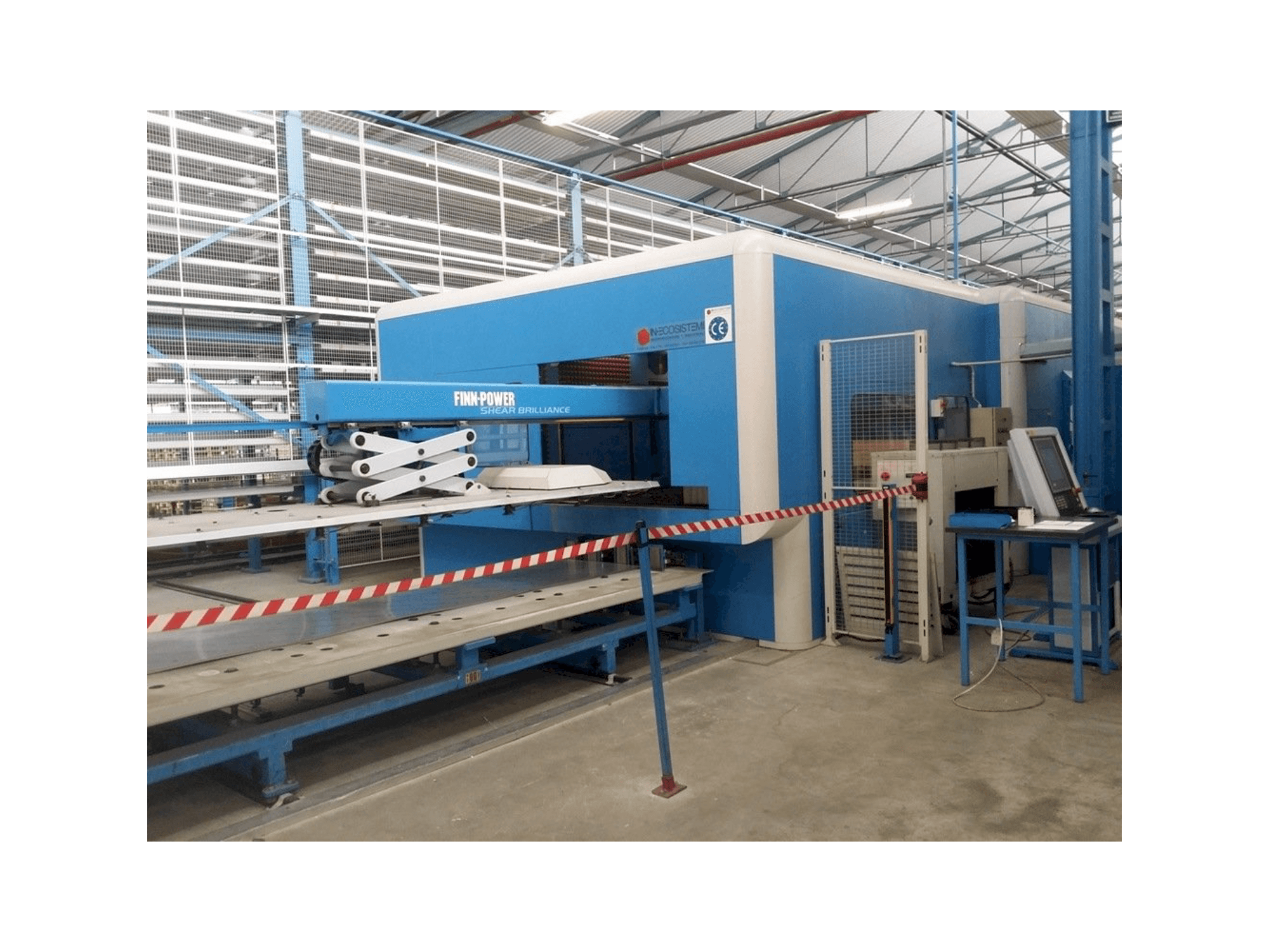 Makine Finn-Power SB8 - Önden görünüm