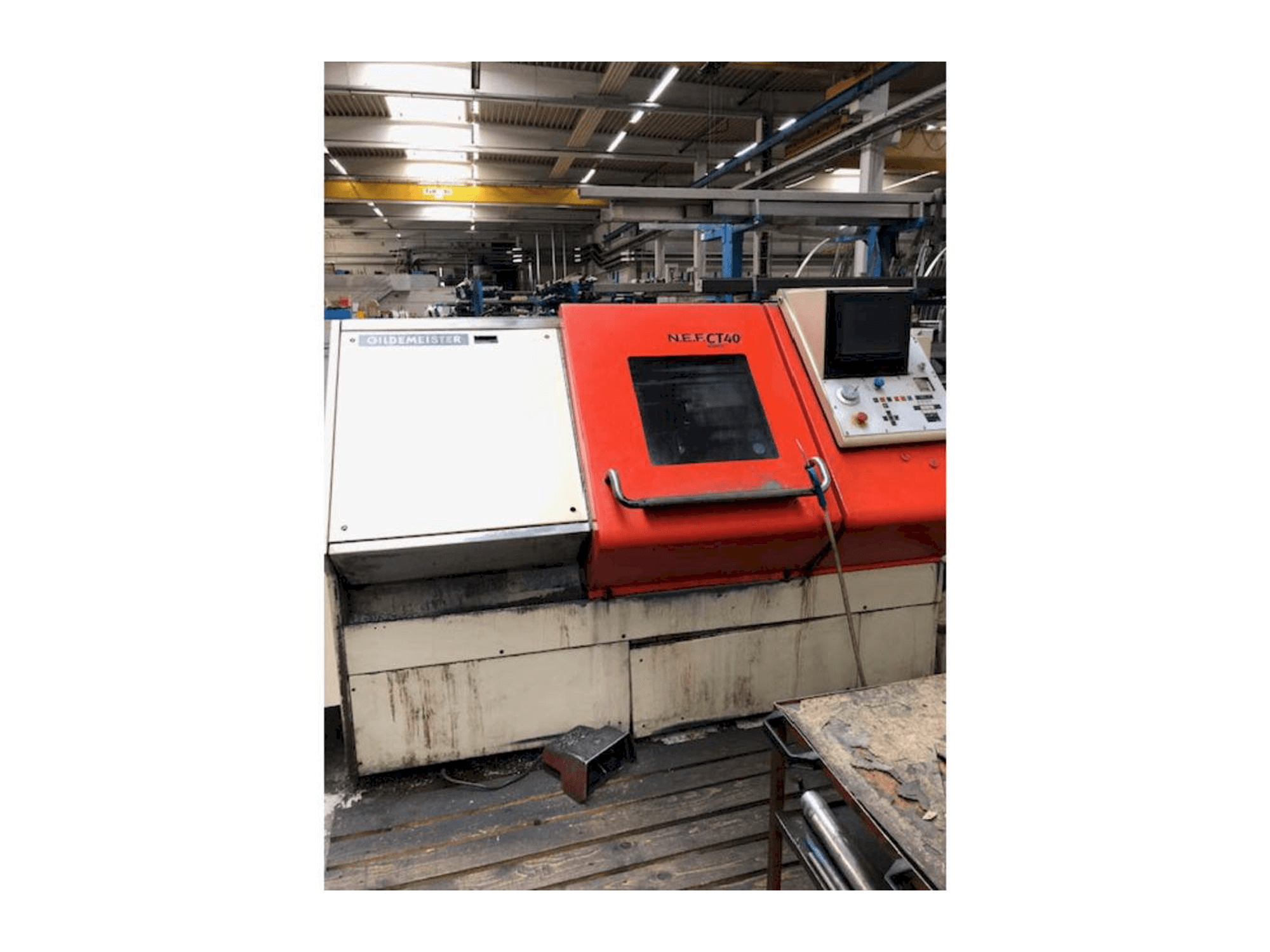 Makine Gildemeister NEF CT 40 - Önden görünüm