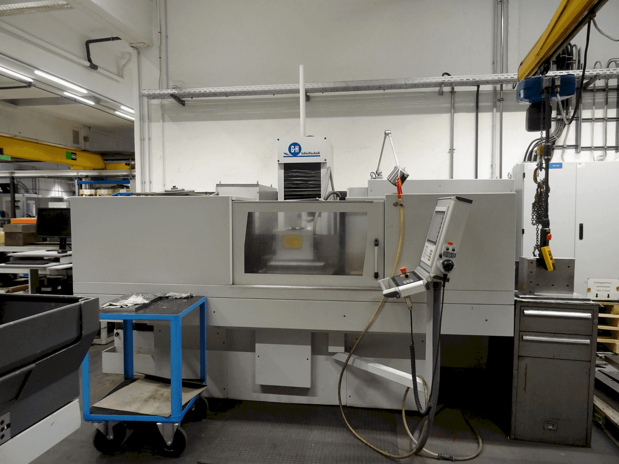 Makine GEIBEL & HOTZ FS 640 Z CB - Önden görünüm