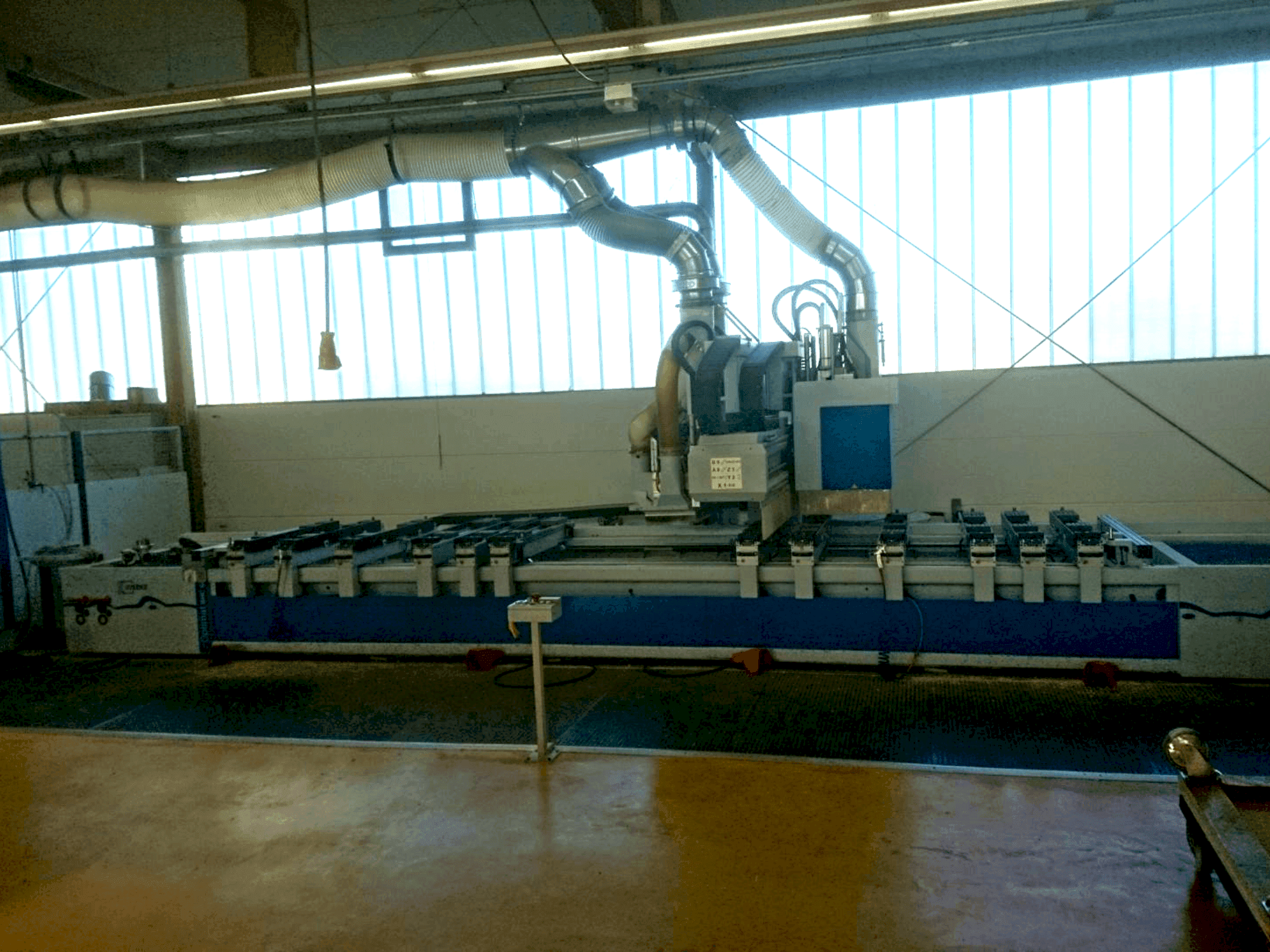 Makine Weeke Optimat BHC 655 - Önden görünüm