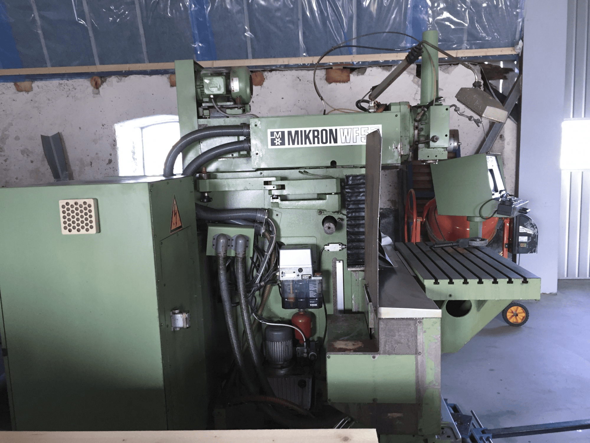 Makine Mikron - Önden görünüm WF 5DCM/155