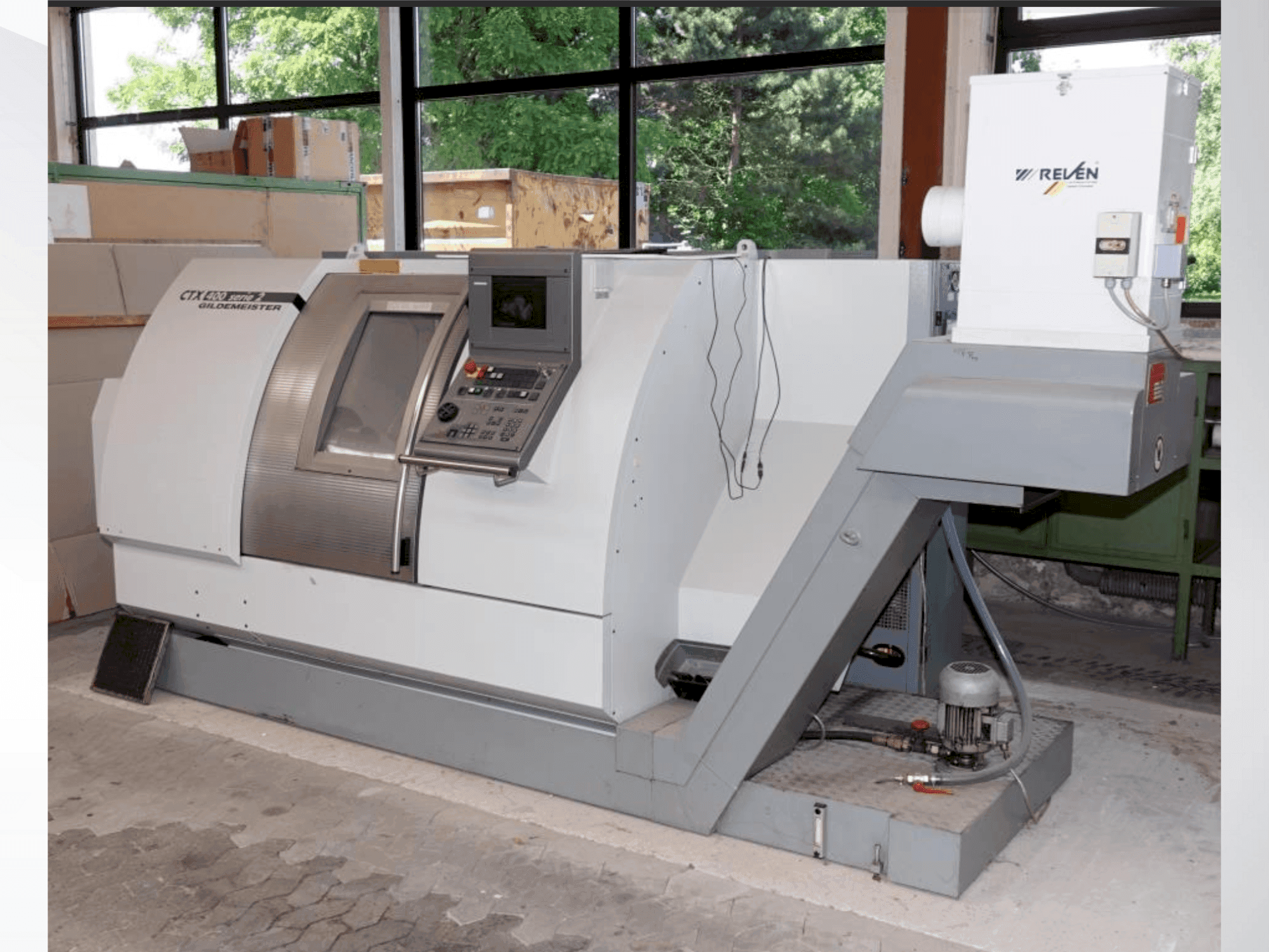 Makine Gildemeister CTX-400 S2 - Önden görünüm