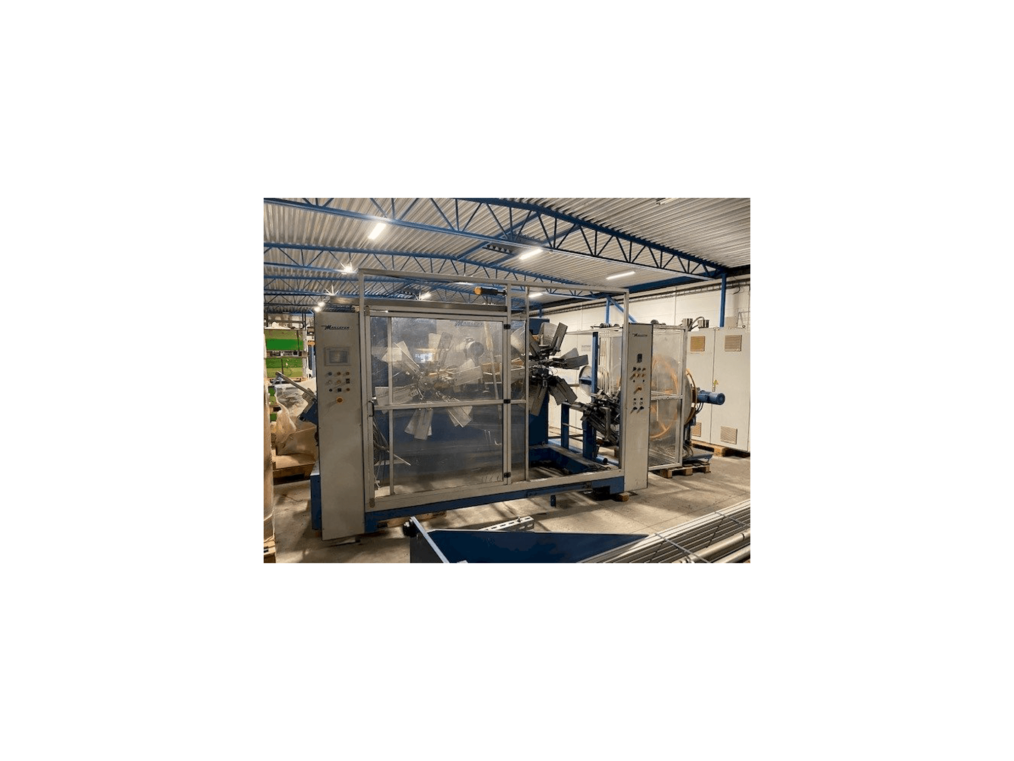 Makine Maillefer PCL 14-32 - Önden görünüm