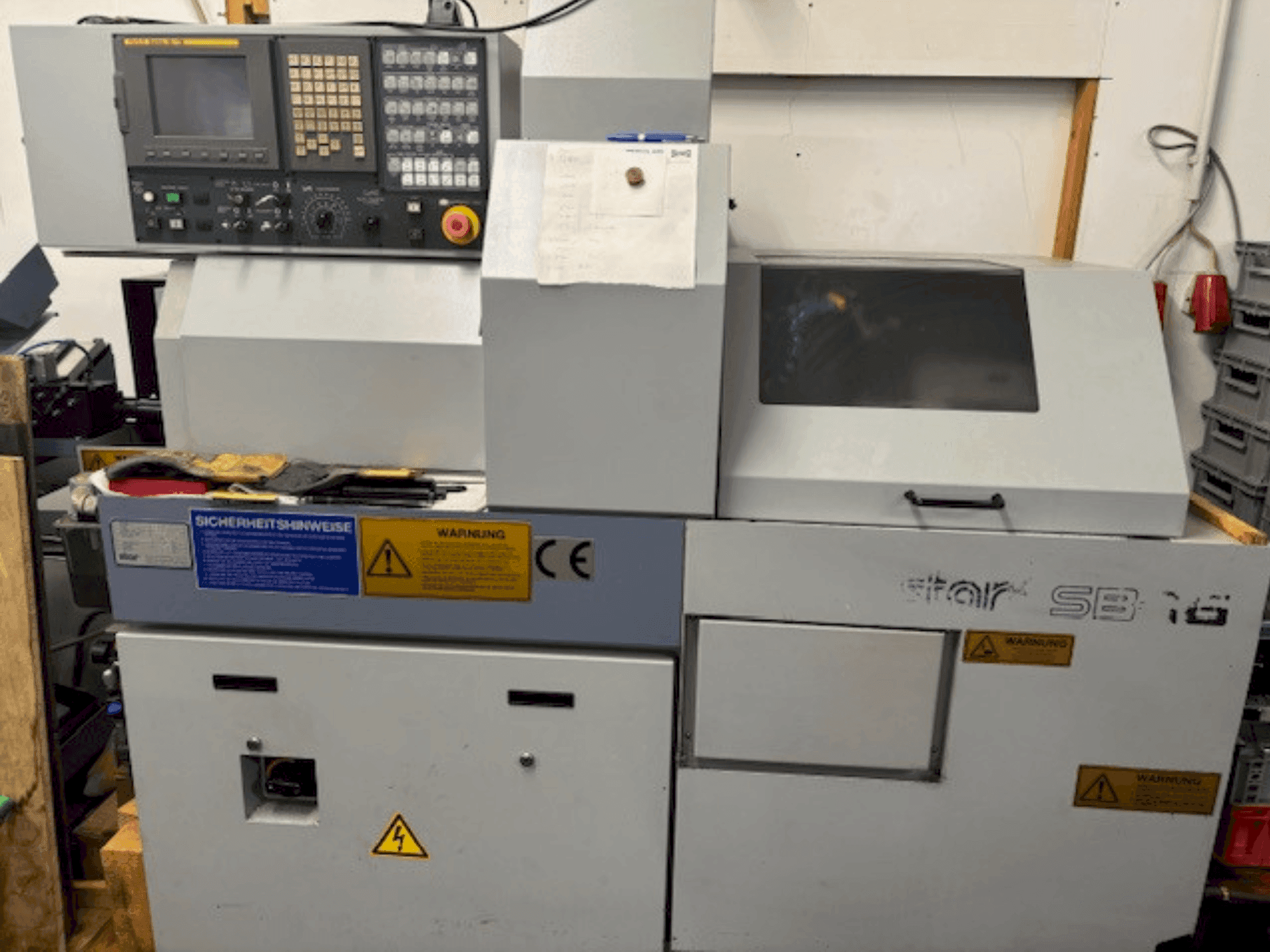 Makine Star SB-16 - Önden görünüm