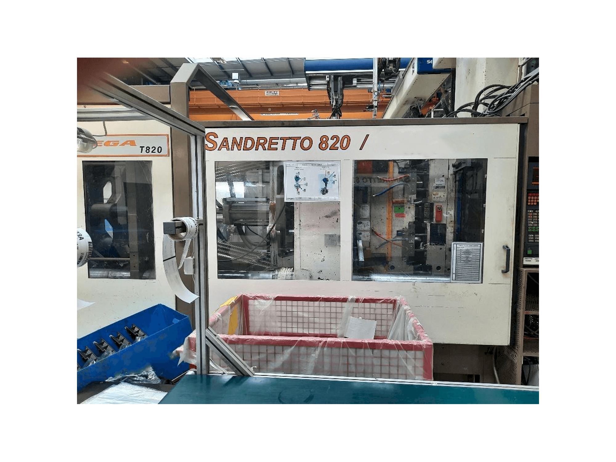 Makine SANDRETTO 820/6434 - Önden görünüm