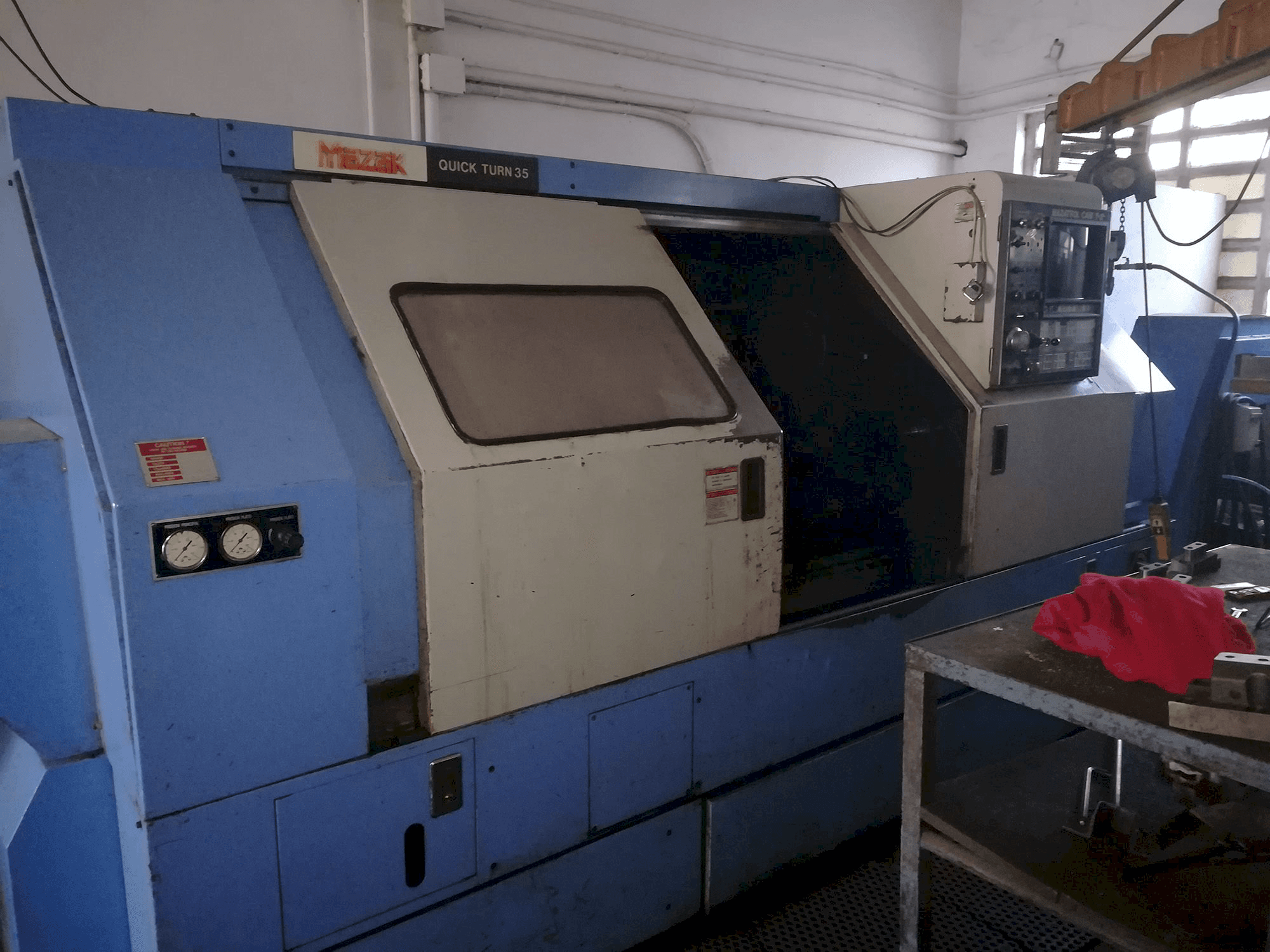 Makine Mazak Quick Turn 35 - Önden görünüm