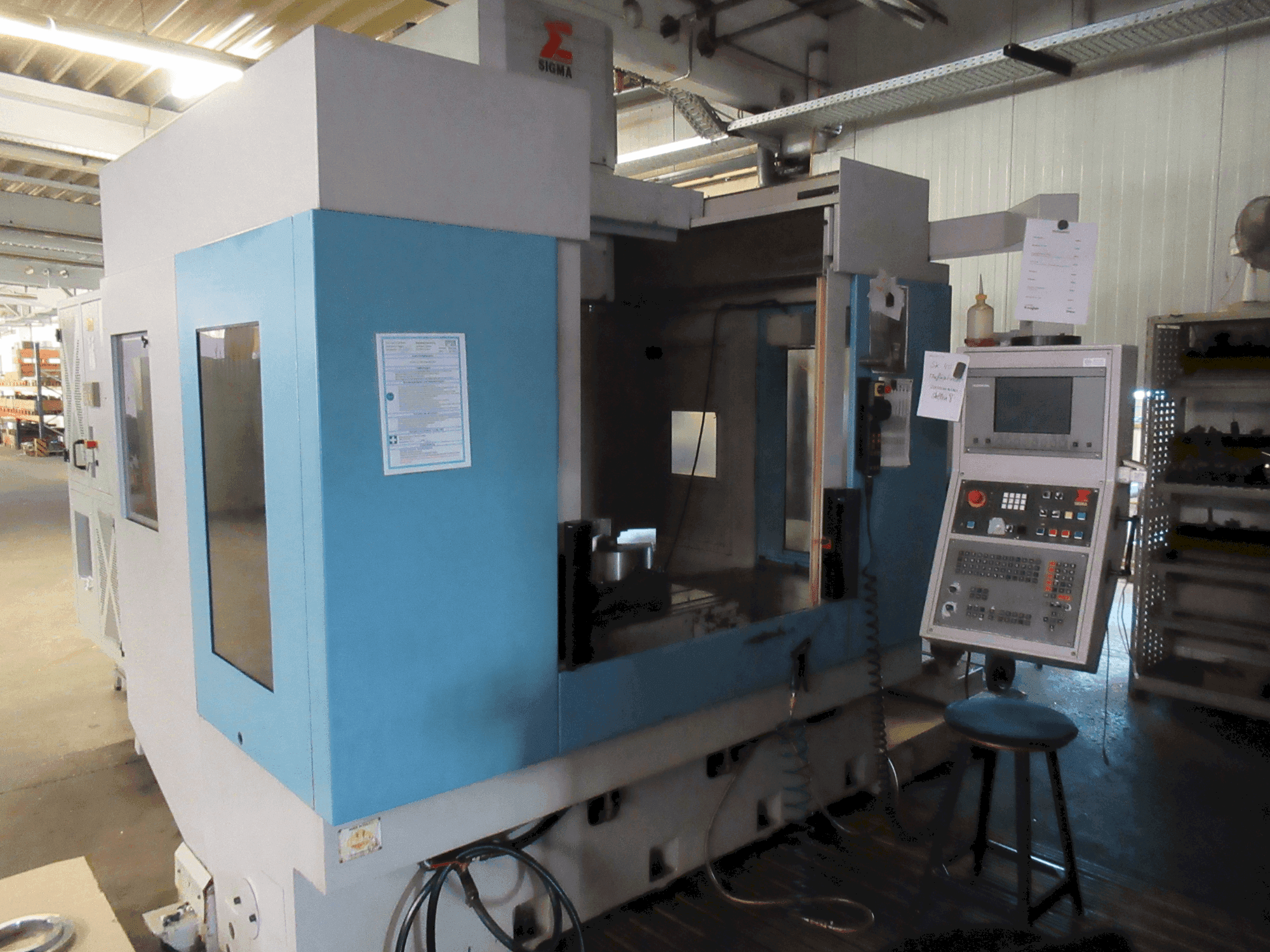 Makine Sigma Zenit 3 - Önden görünüm