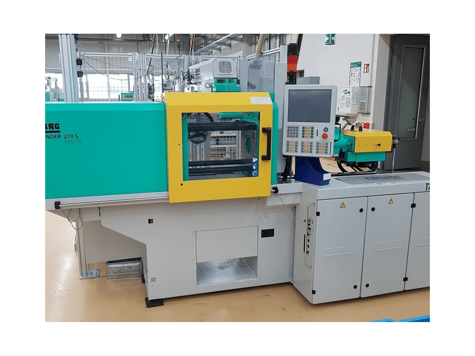 Makine Arburg SGM 270 S 400-70 - Önden görünüm