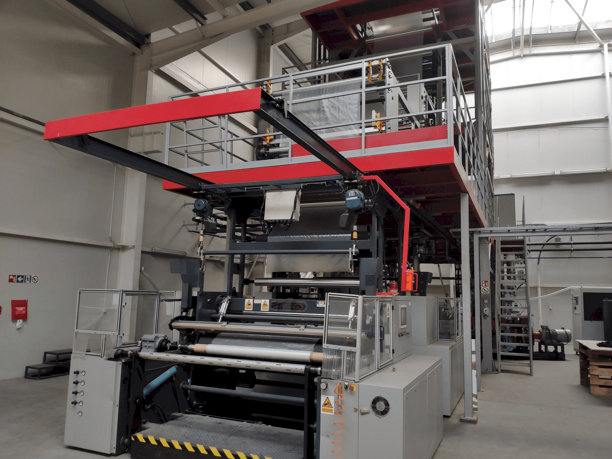 Makine ROLBATCH 1600 - Önden görünüm