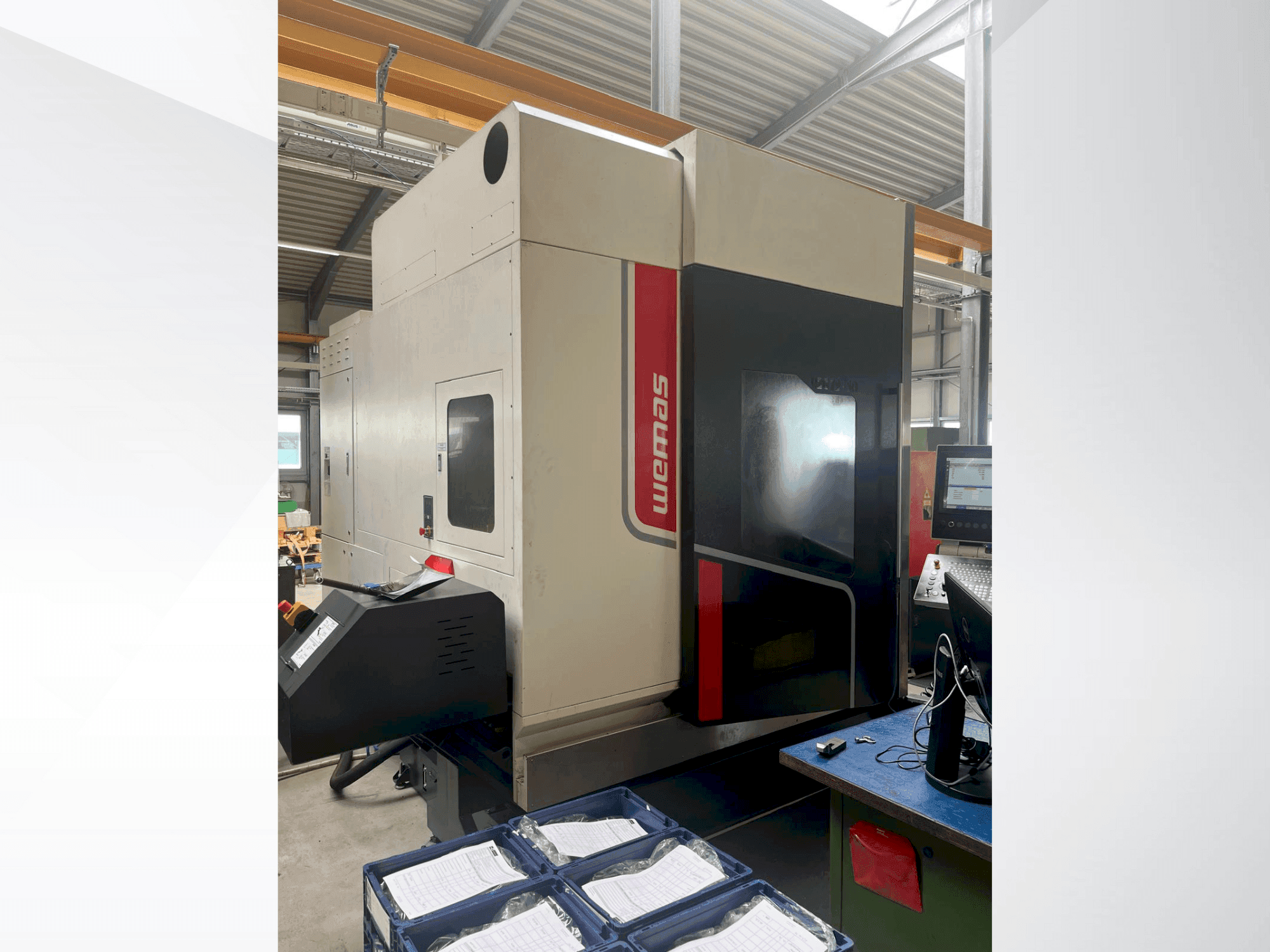 Makine WEMAS VZG 72 - Önden görünüm