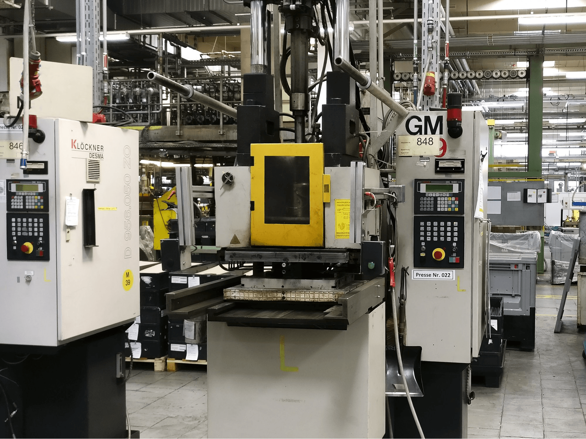 Makine Kloeckner Desma - Önden görünüm 956.050