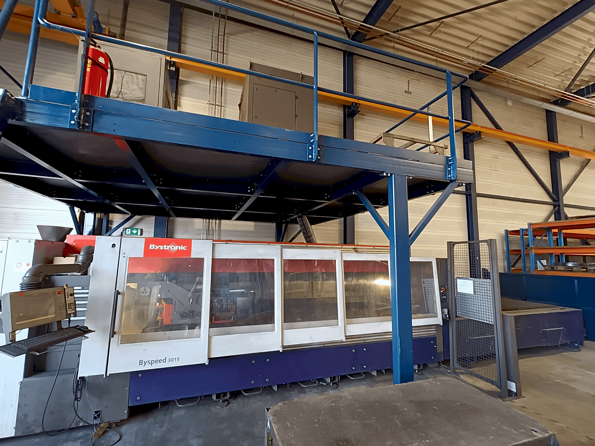 Makine Bystronic BySpeed 3015 - Önden görünüm